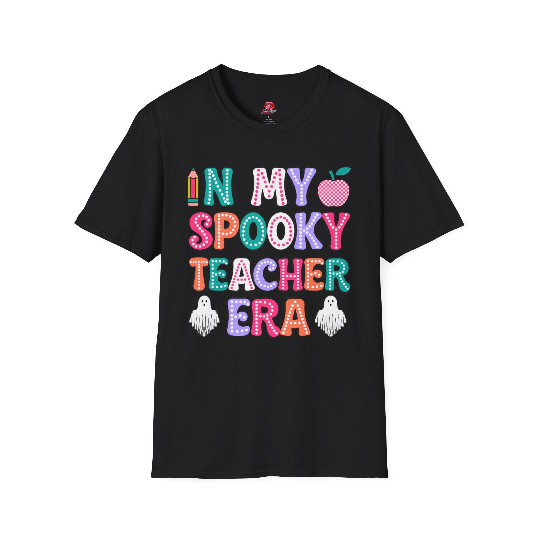 In My Spooky Teacher Era Colorful Halloween Classroom T-Shirt