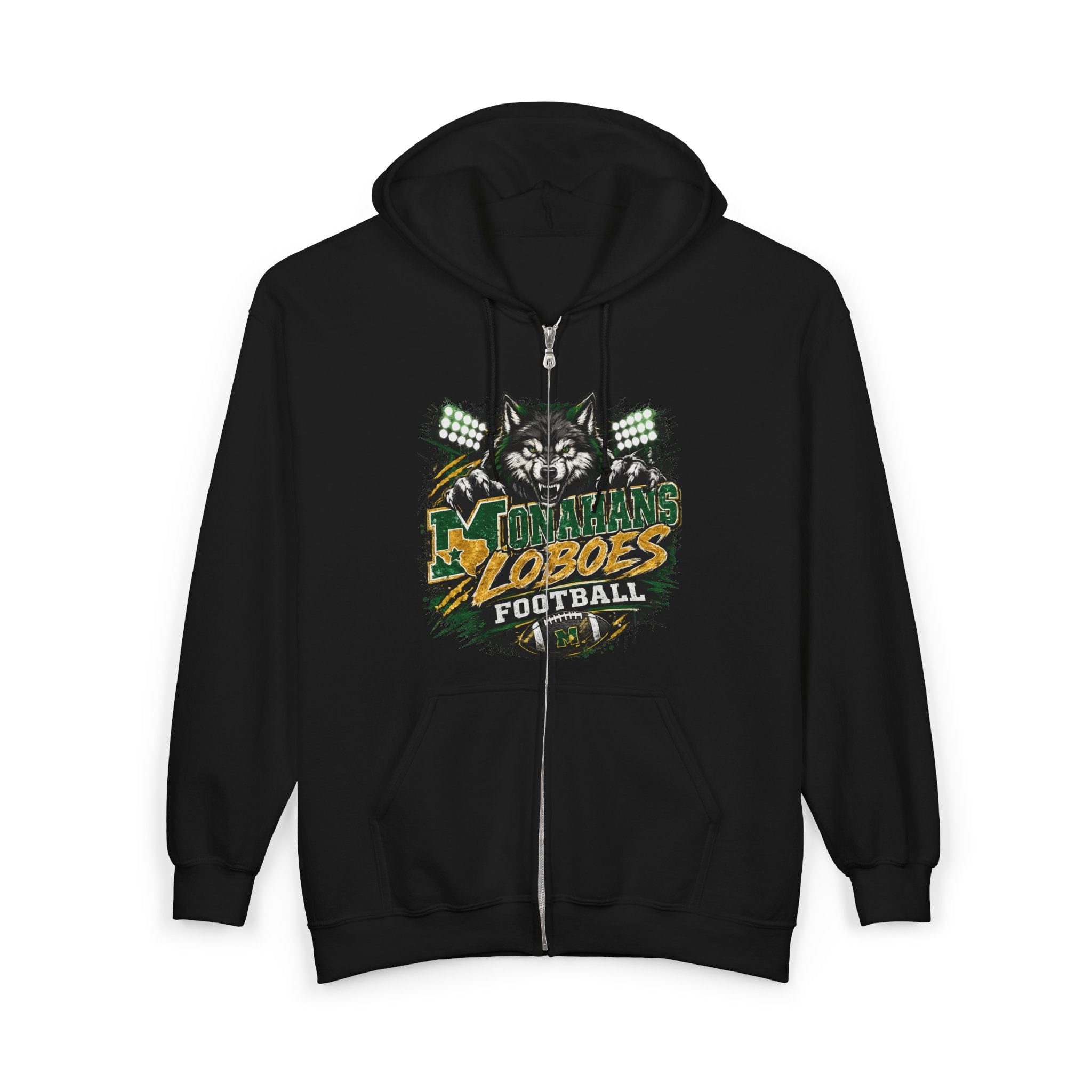 Loboes Football Full-Zip Hoodie