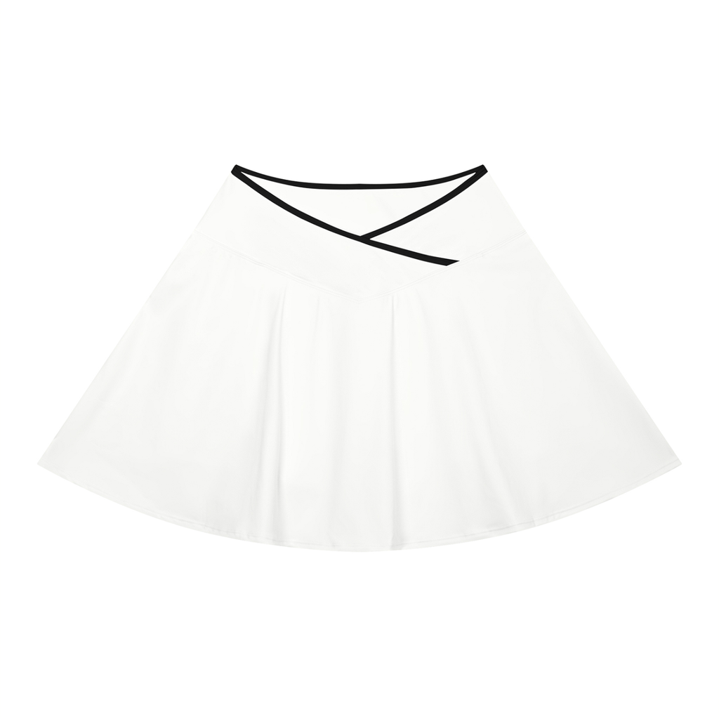 Women's Color Block A-Line Skirt