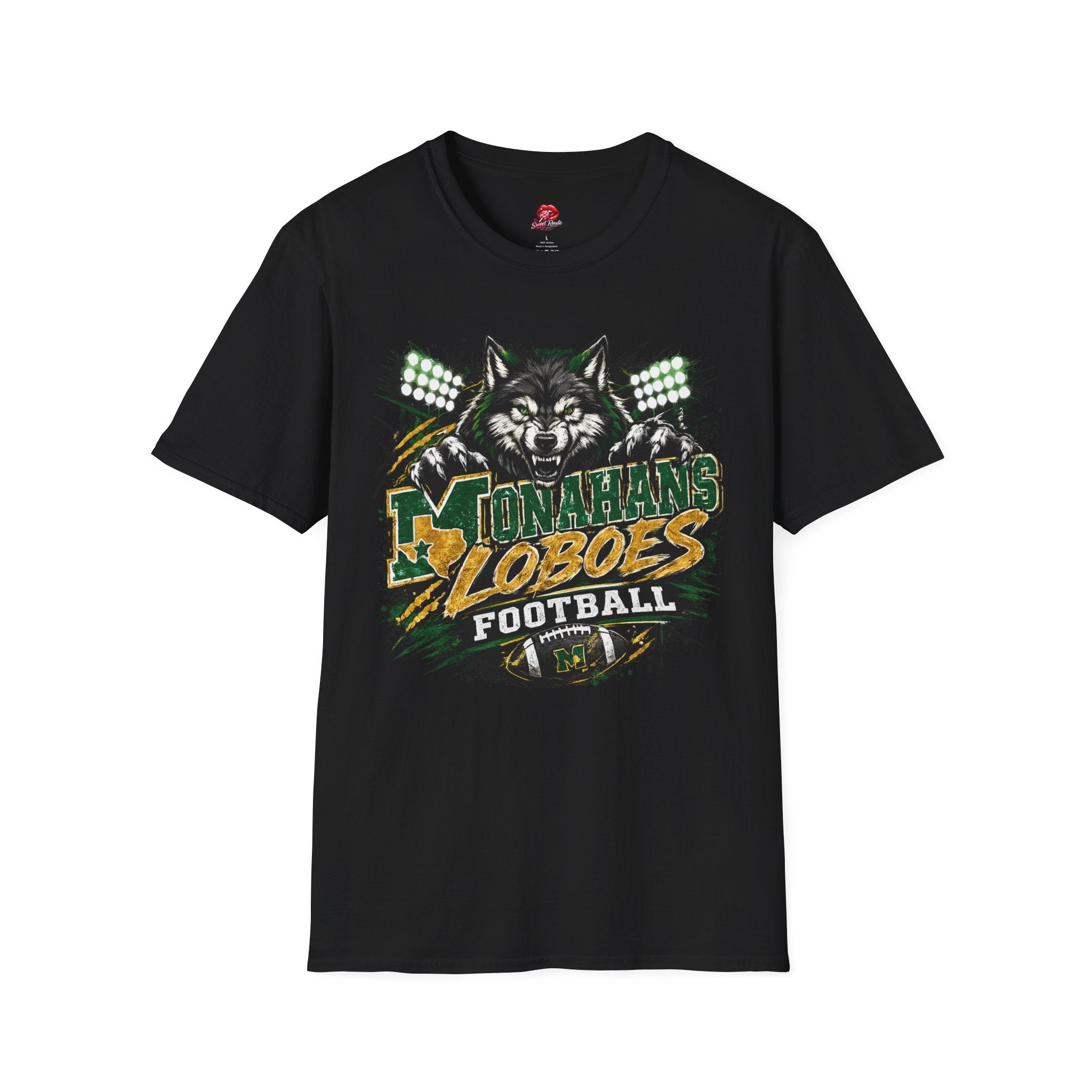 Monahans Loboes Football T-Shirt