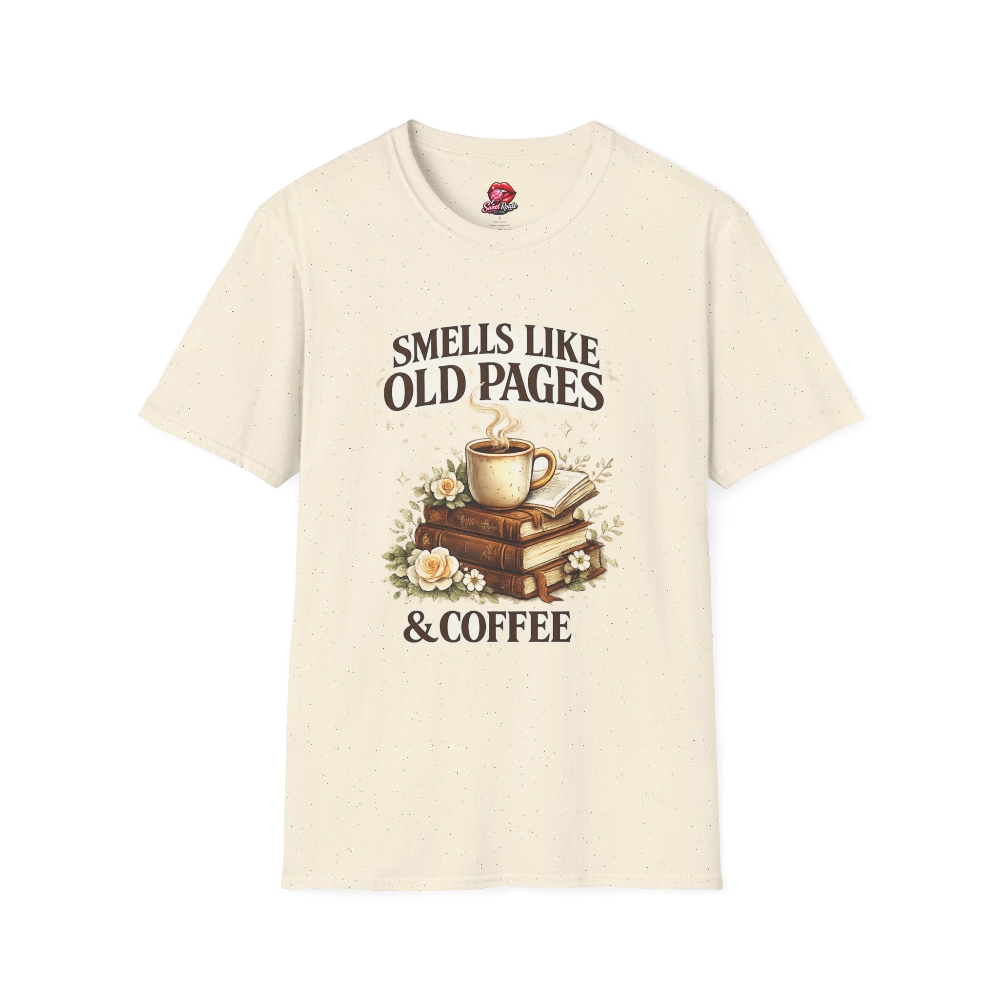 Smells Like Old Pages & Coffee T-Shirt