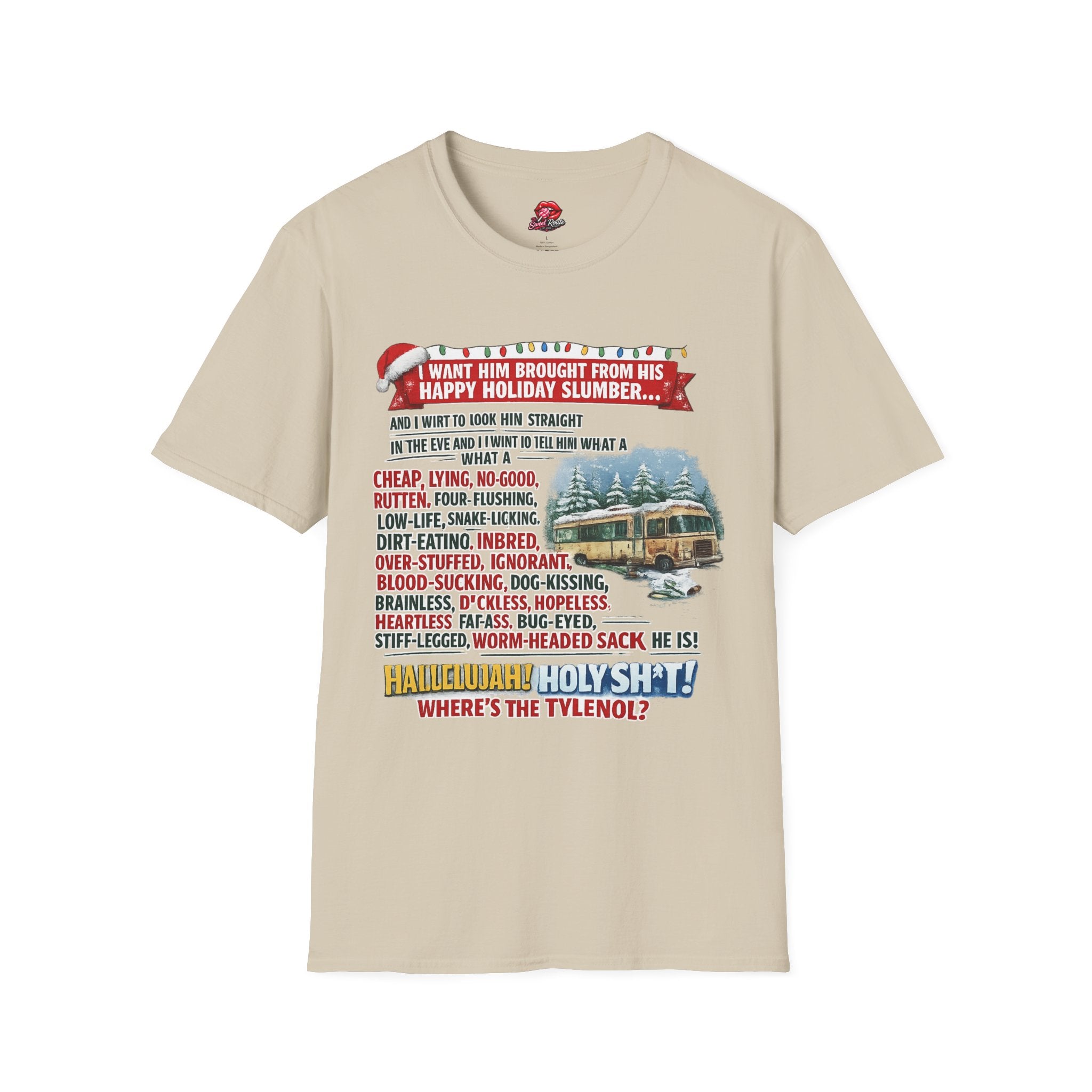 Christmas Vacation 'Happy Holiday Slumber' Graphic T-Shirt
