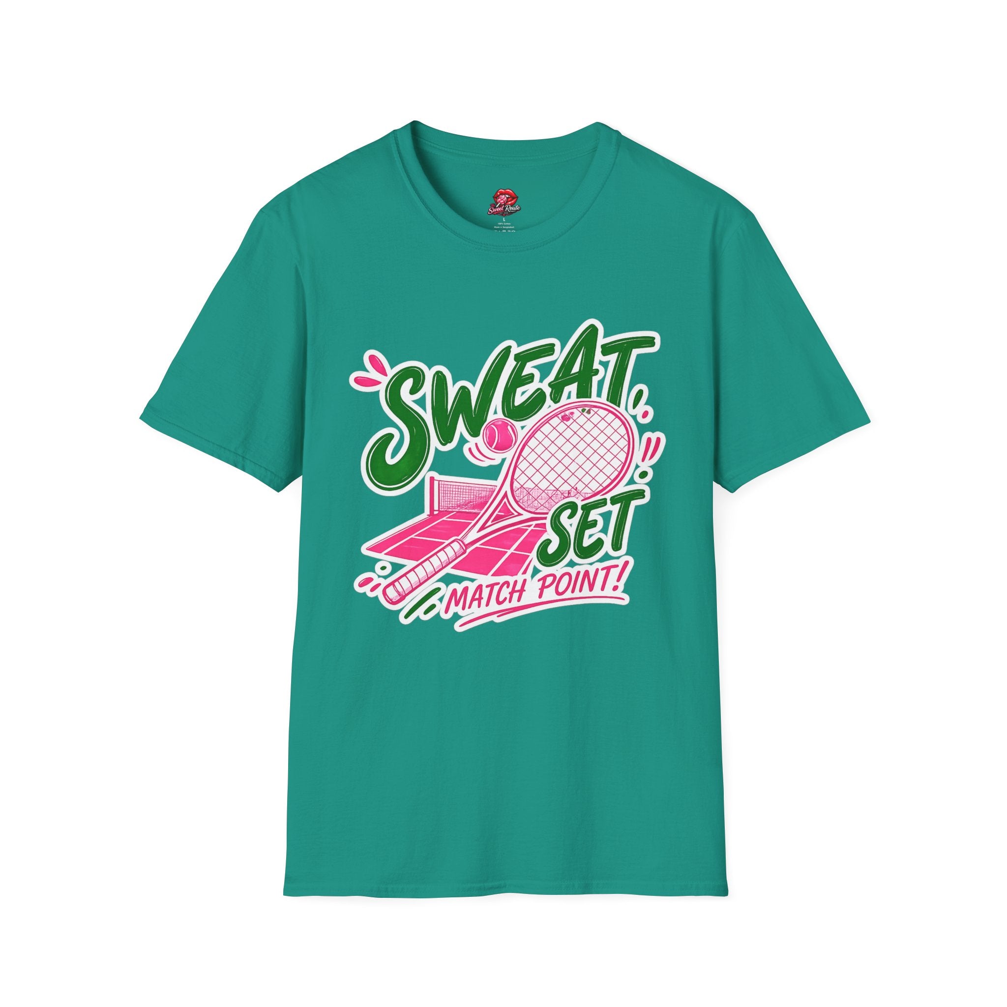 Sweat, Set, Match Point! Tennis Tee