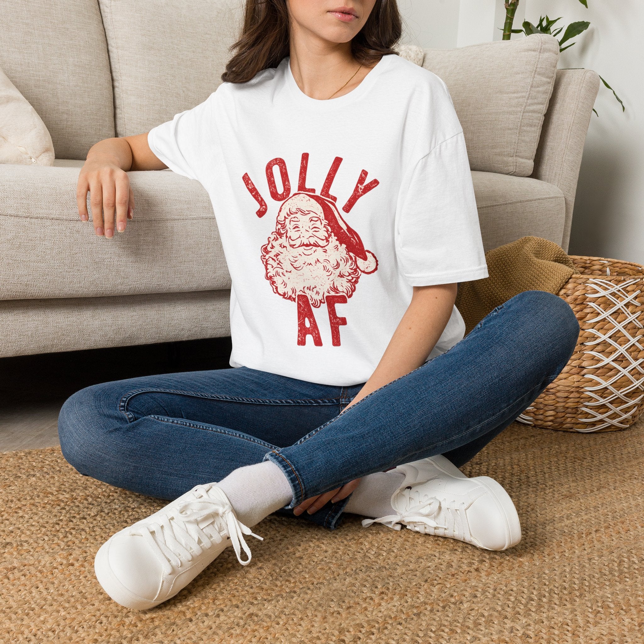 Jolly AF Santa T-Shirt