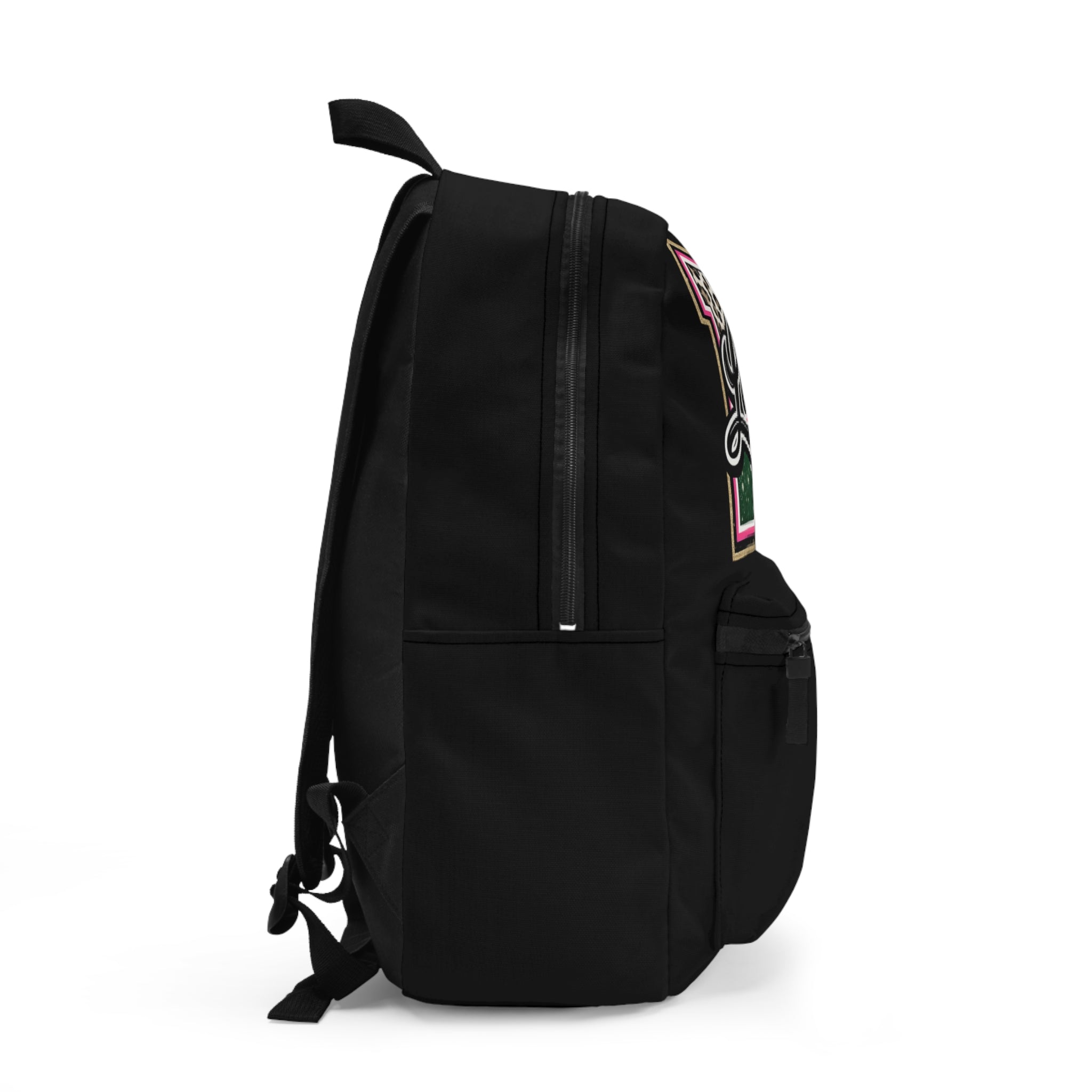 Loboes Leopard Letter M Backpack