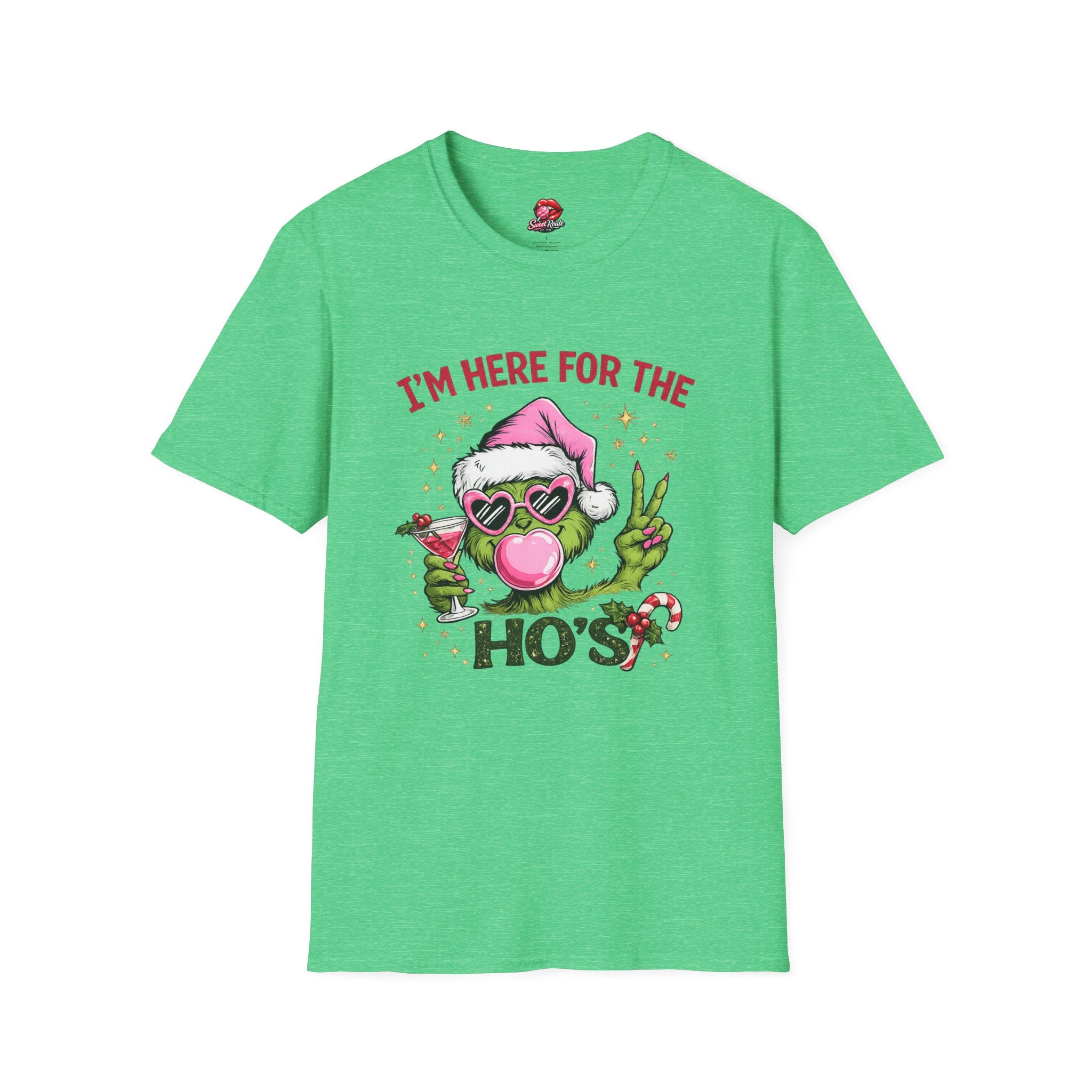 I’m Here for the Ho’s Funny Holiday Tee
