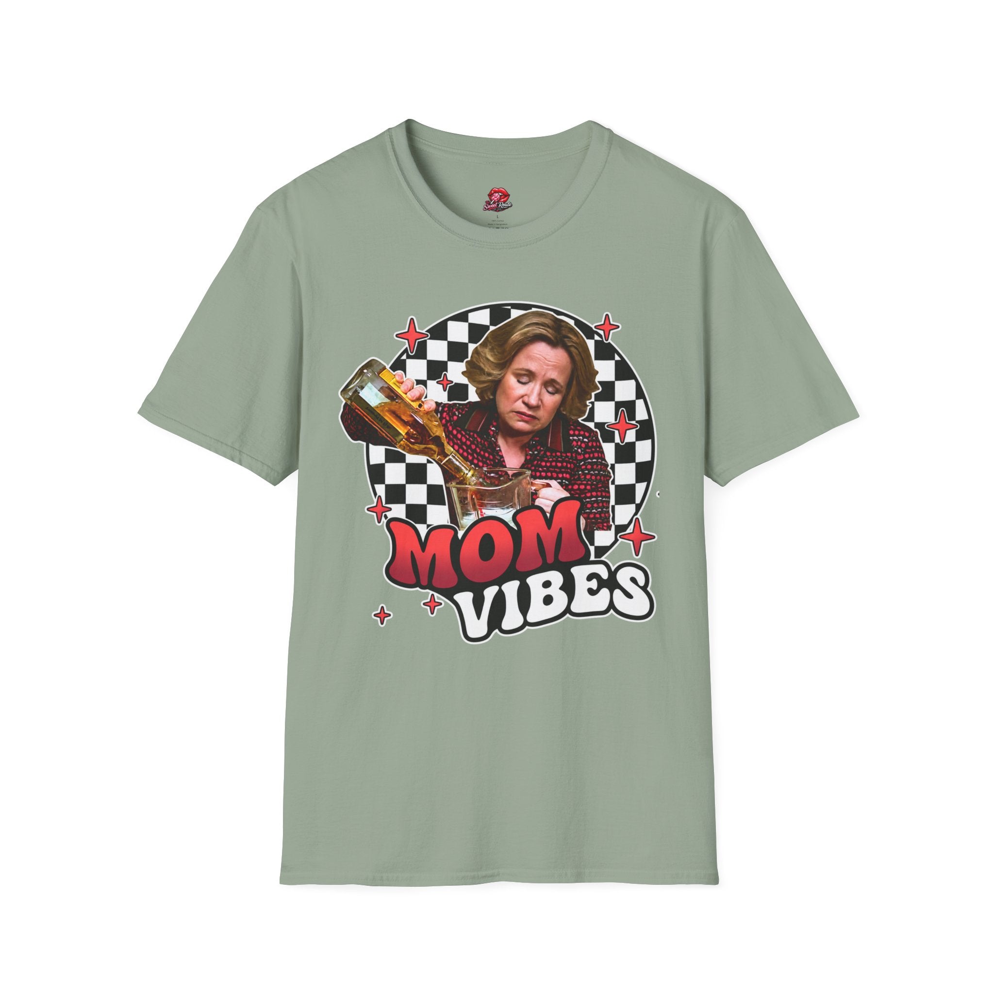 Mom Vibes Kitty T-Shirt
