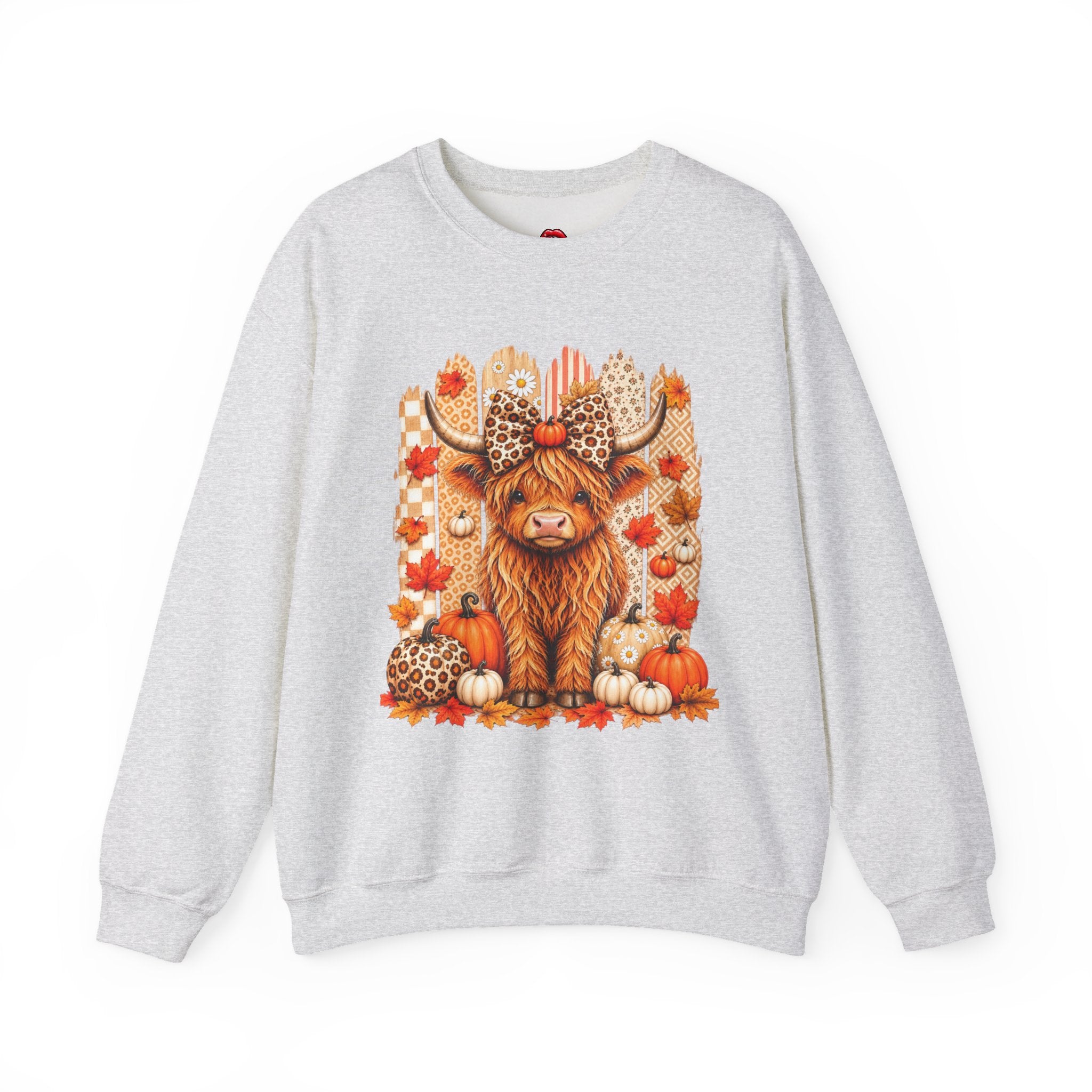 Autumn Highland Cow Sweatshirt