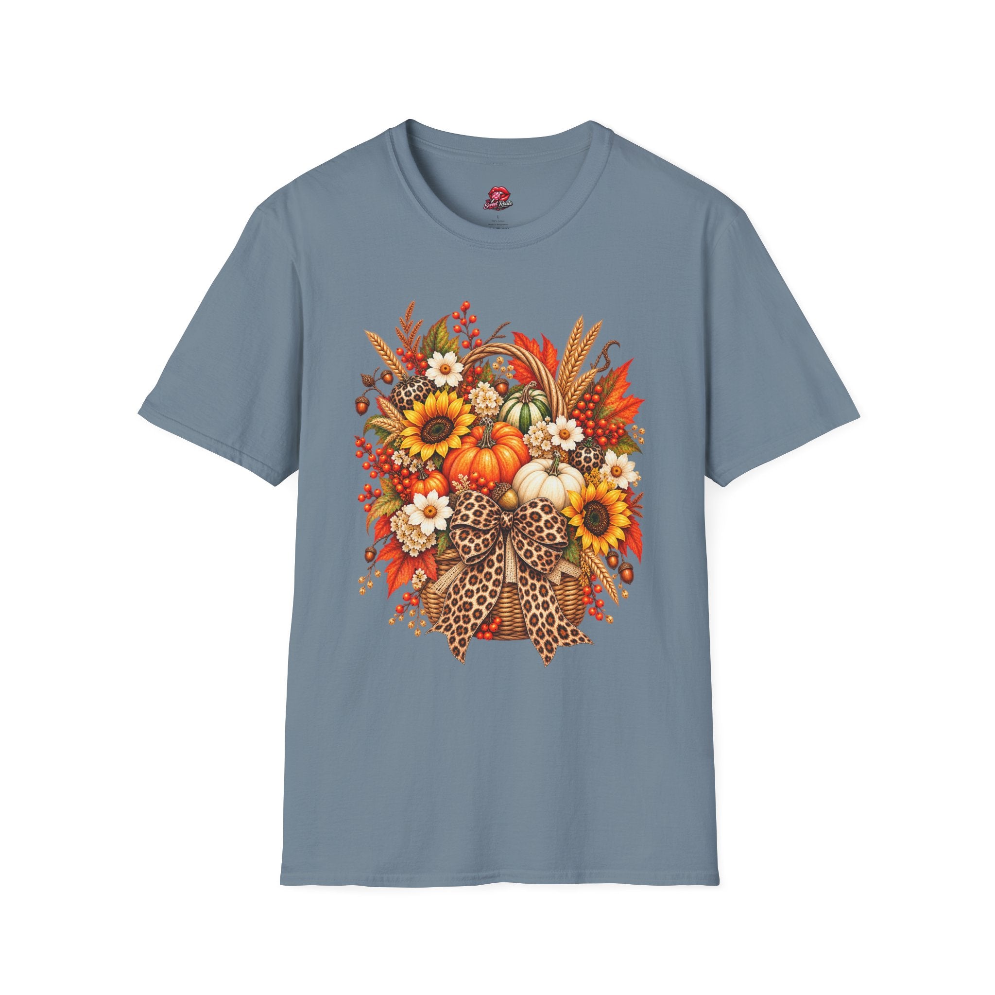 Pumpkins, Sunflowers & Fall Bouquet Tee