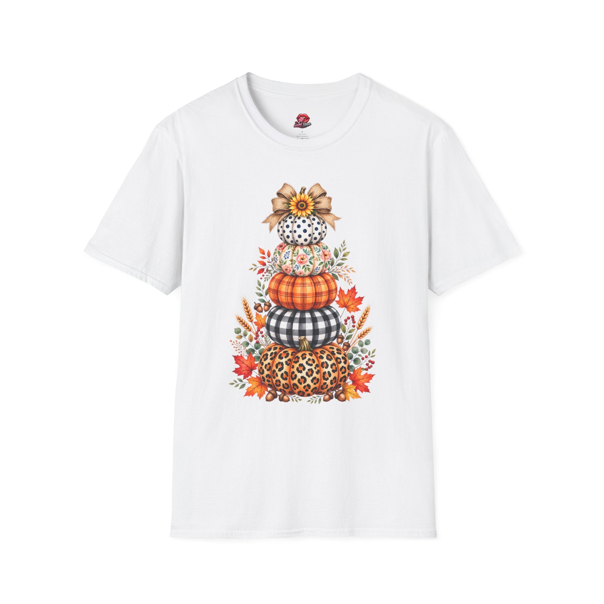 Fall Pumpkin Stack T-Shirt