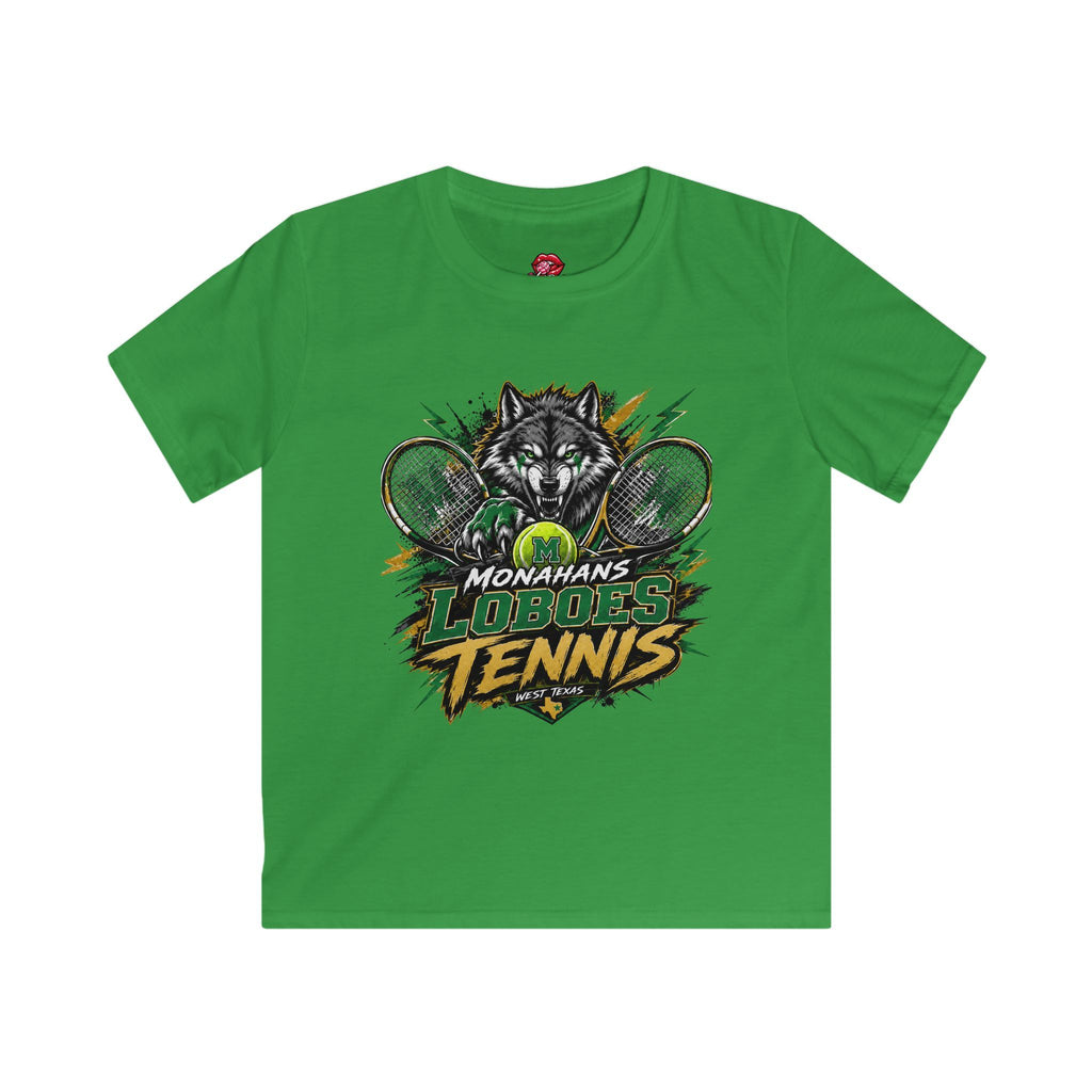 Monahans Loboes Tennis Kids Shirt
