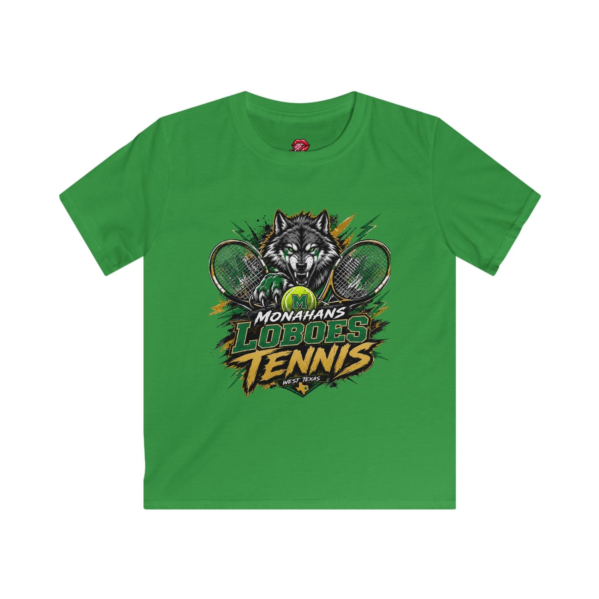 Monahans Loboes Tennis Kids Shirt