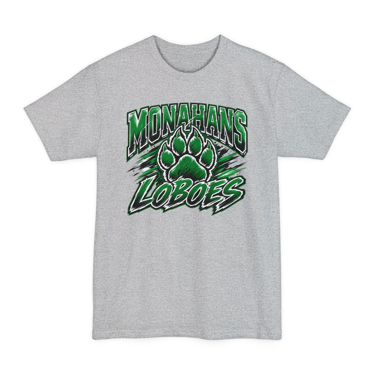 Monahans Lobos Paw Print Tall T-Shirt