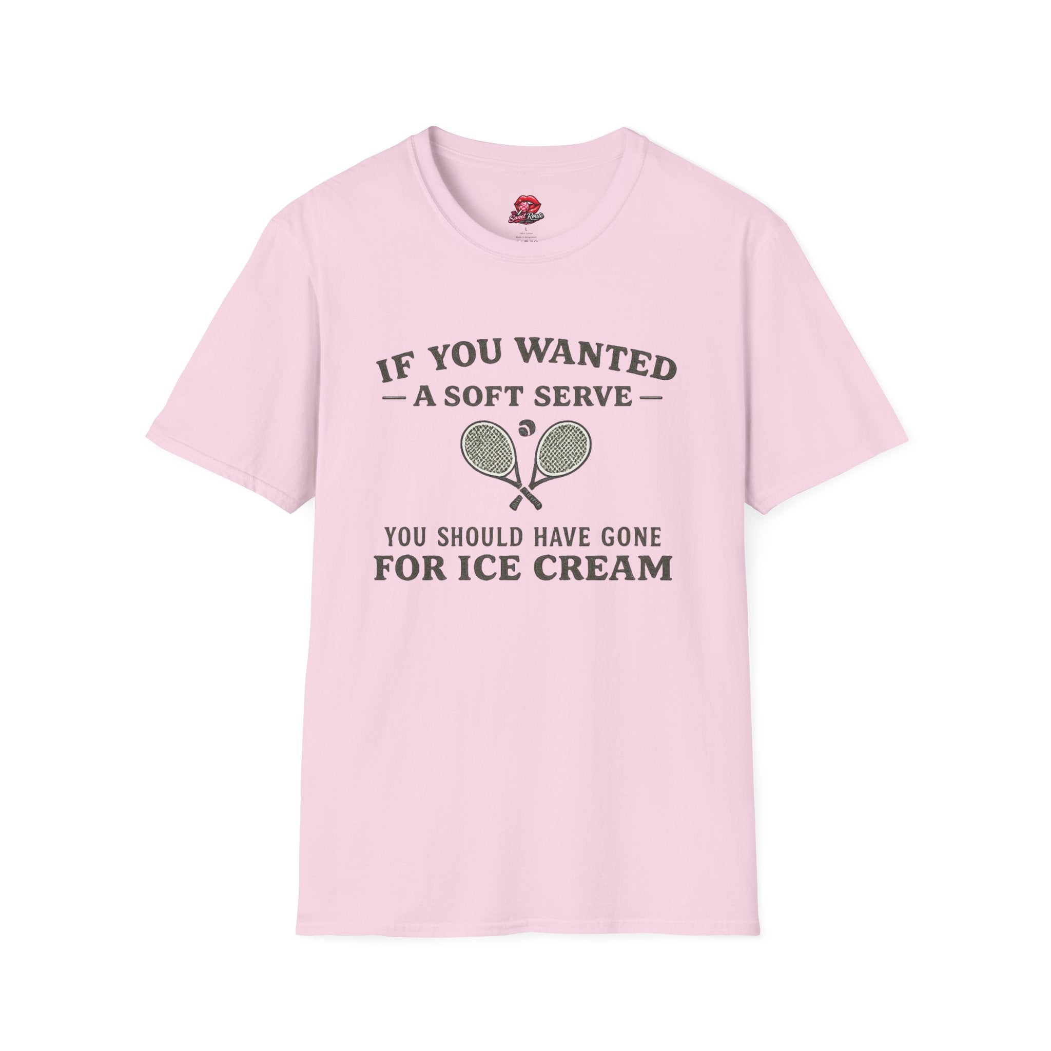 If You Wanted a Soft Serve Tennis TShirt