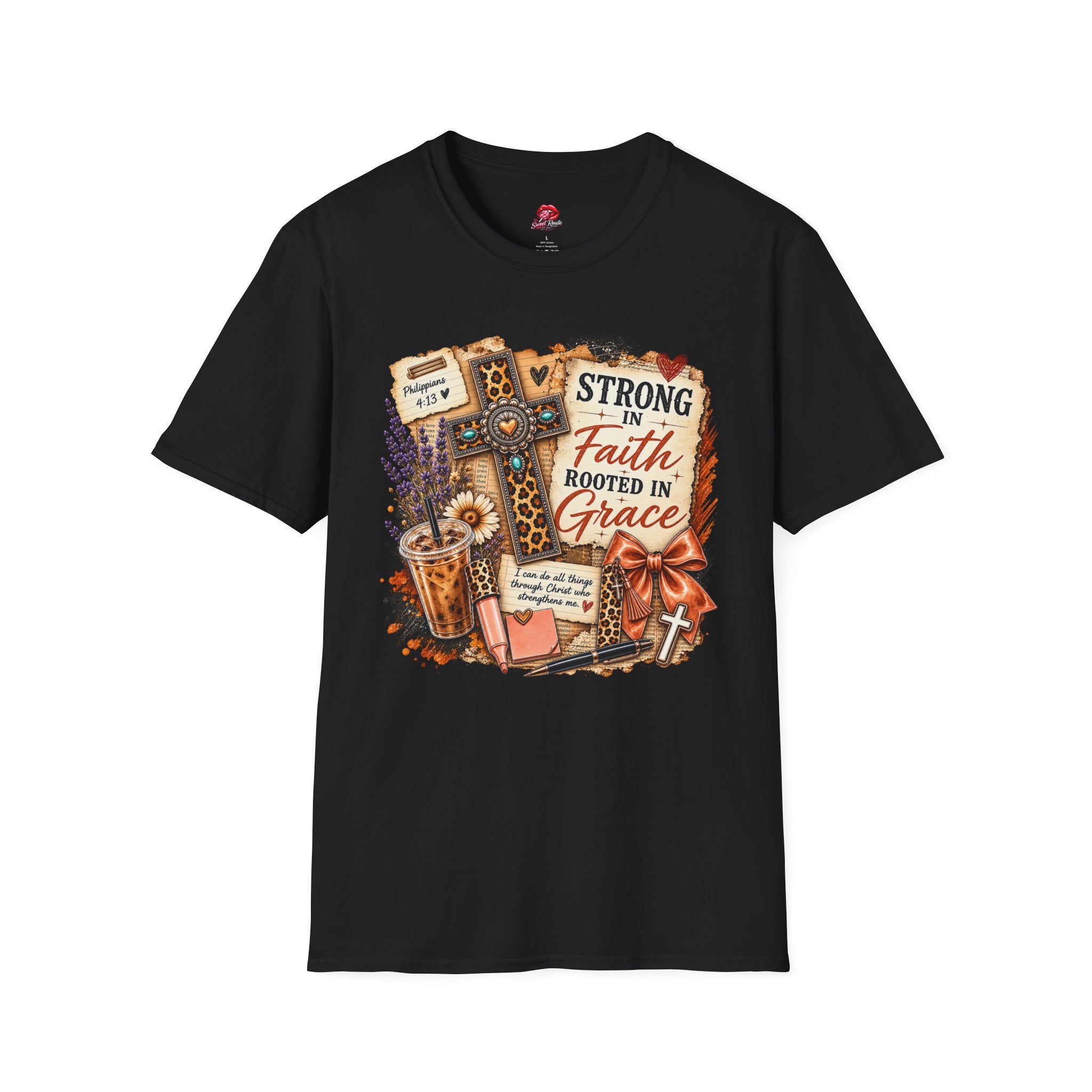 Strong in Faith, Rooted in Grace Tee