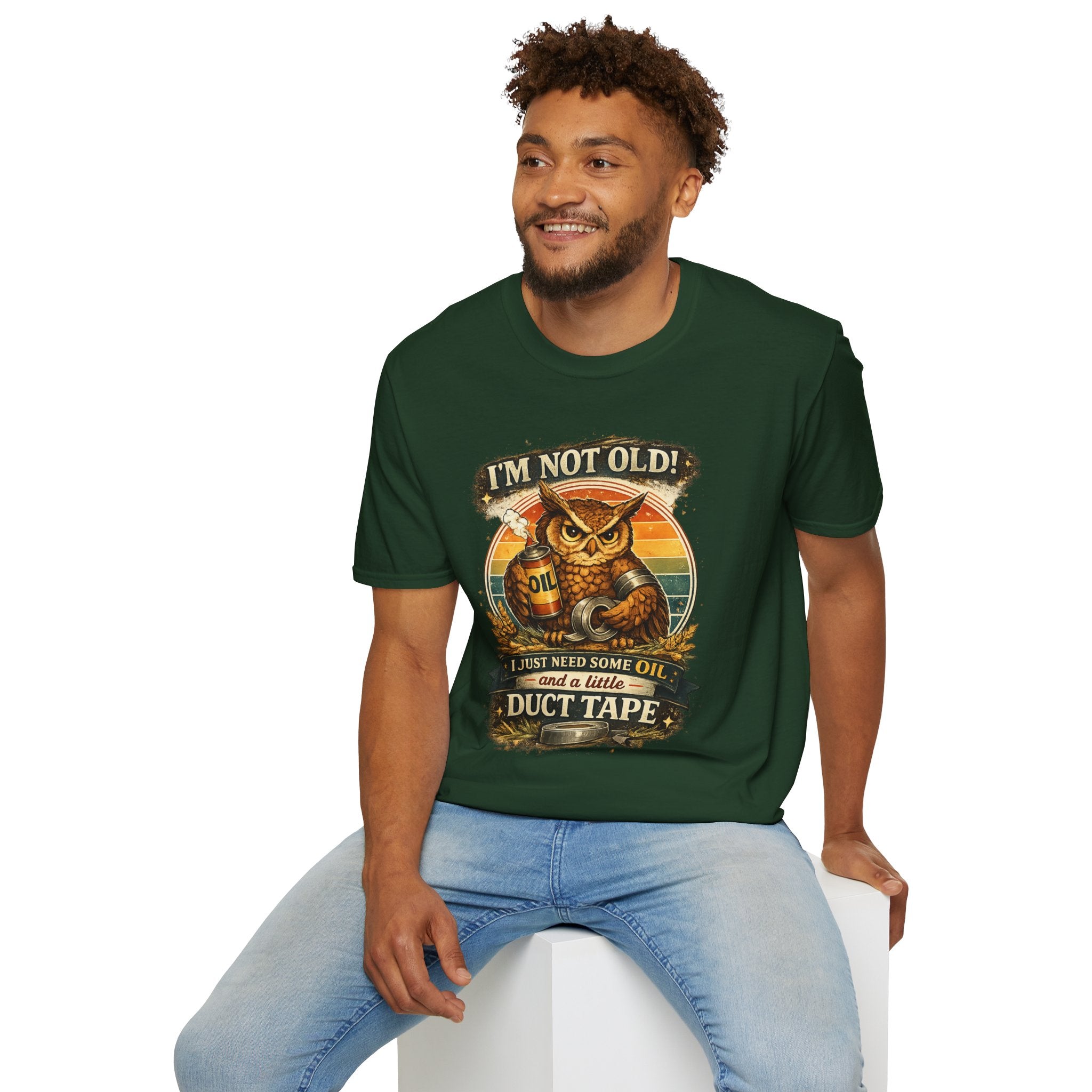 I’m Not Old Owl — Funny Vintage Tee