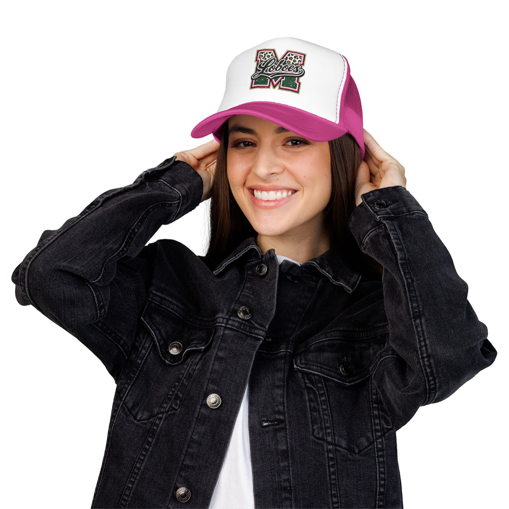 Loboes M Patch Trucker Hat