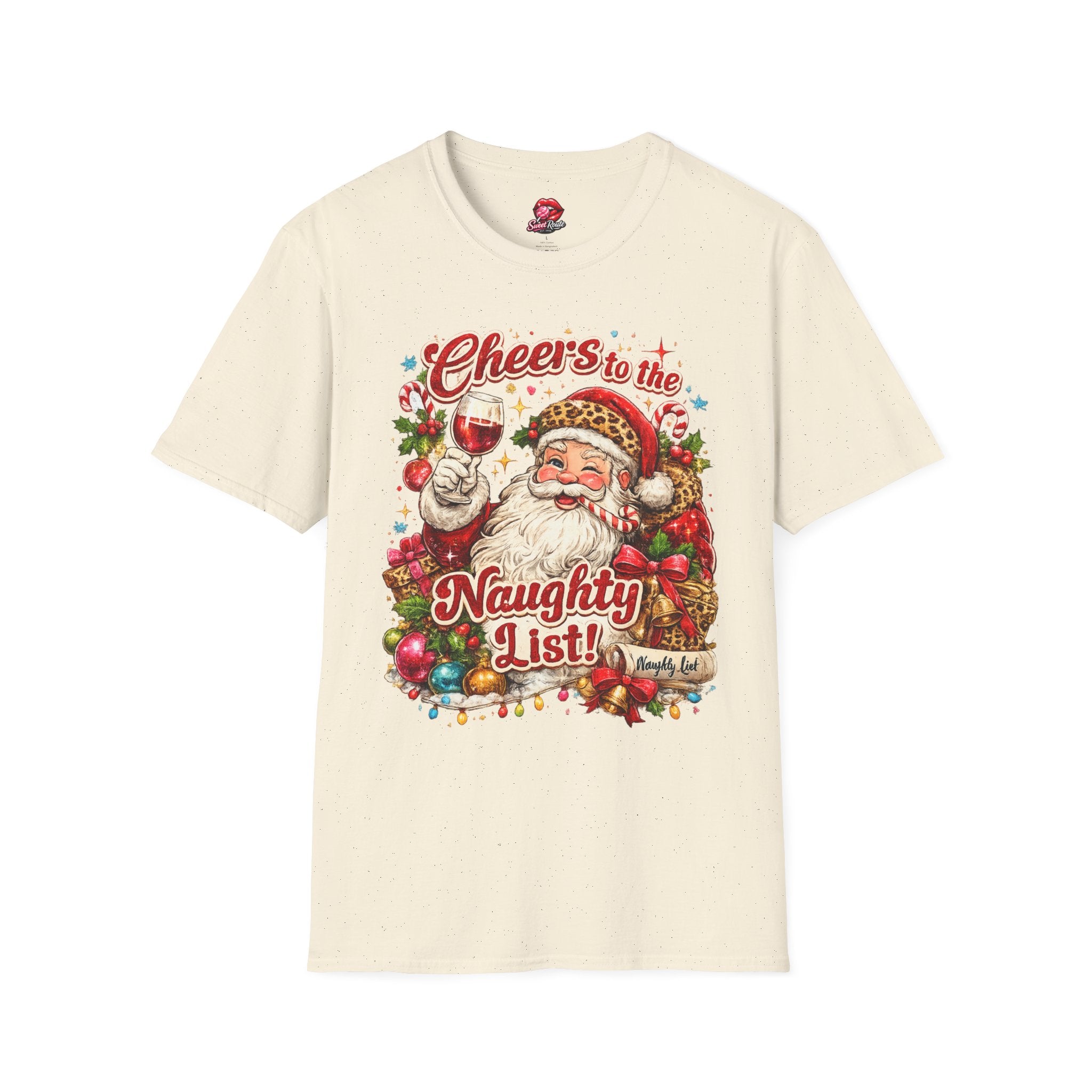 Cheers to the Naughty List T-Shirt