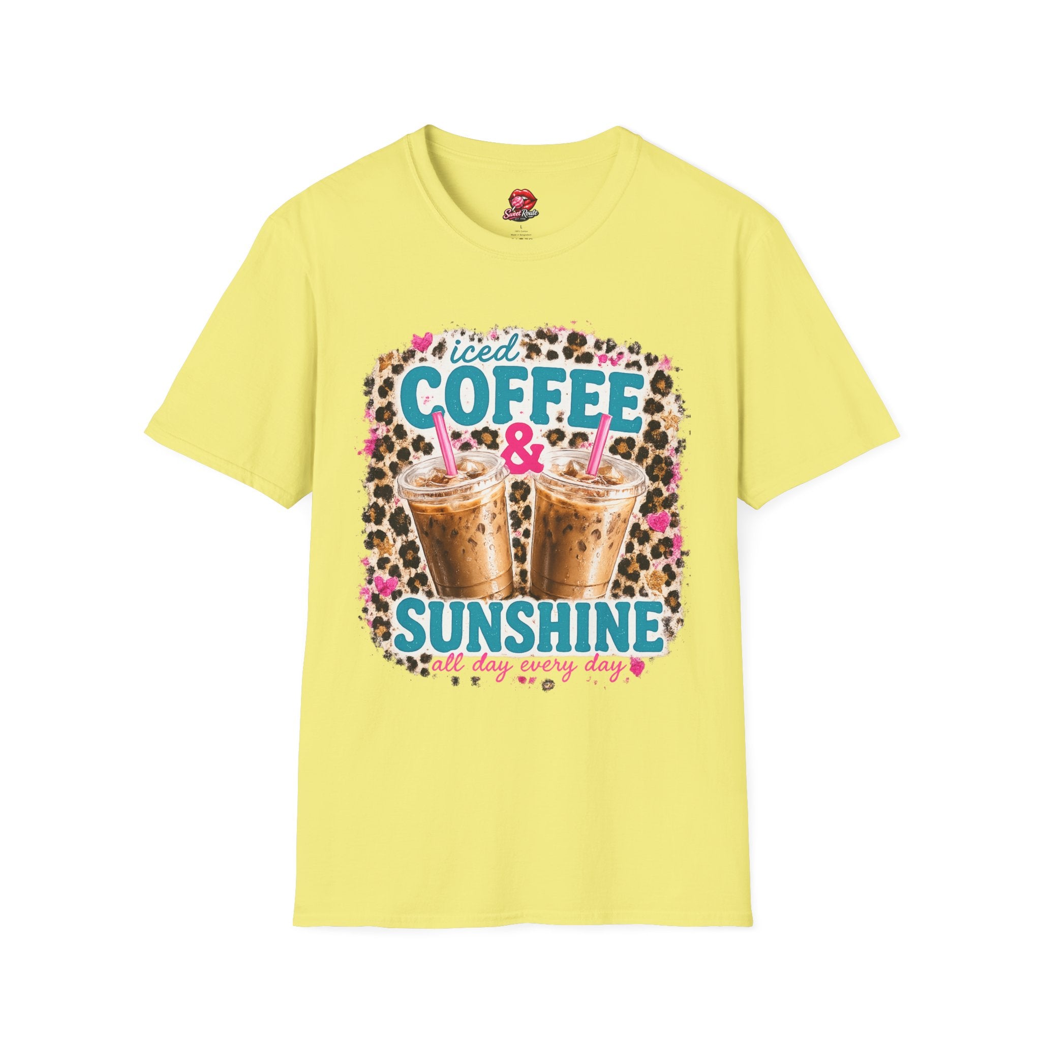 Iced Coffee & Sunshine T-Shirt