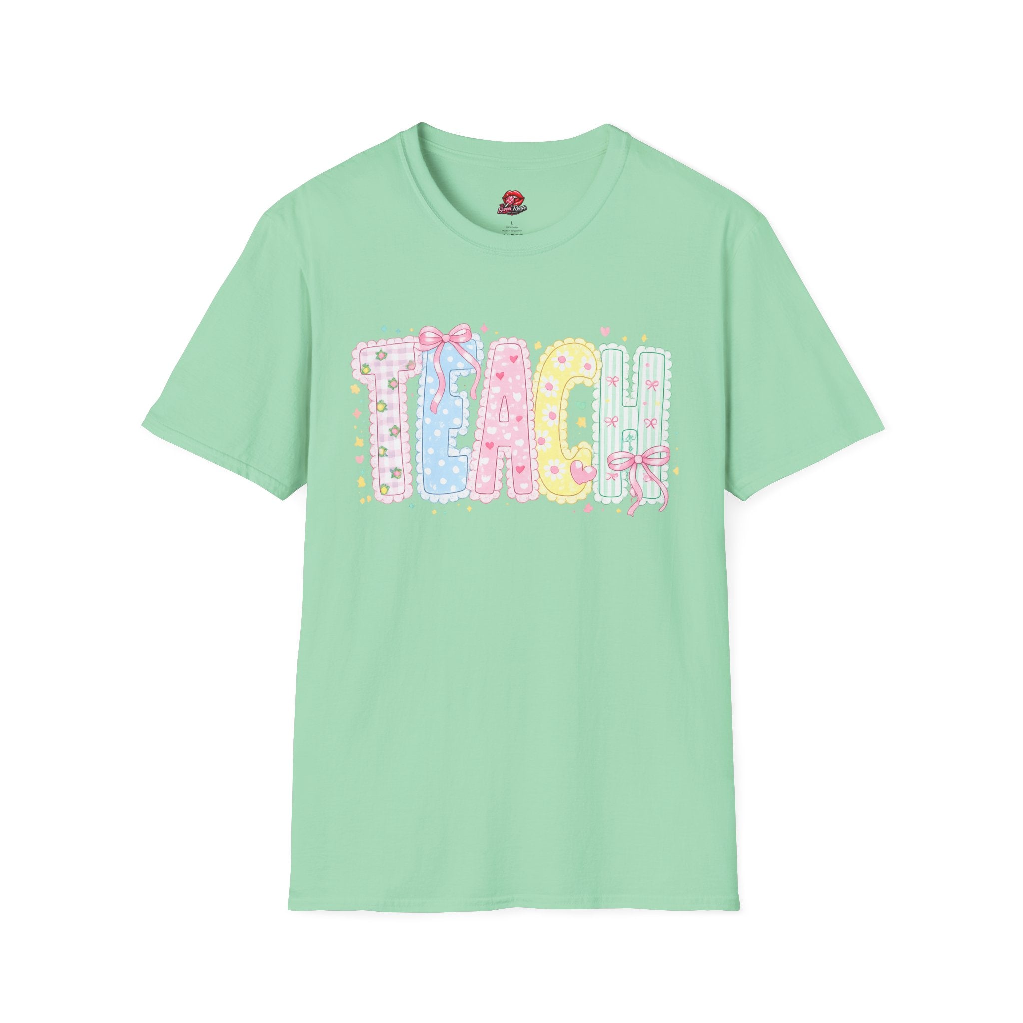 Teach Pastel Graphic T-Shirt