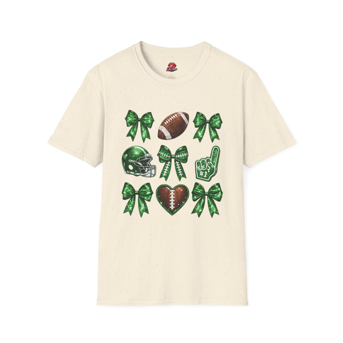 Football Cheer Bow T-Shirt