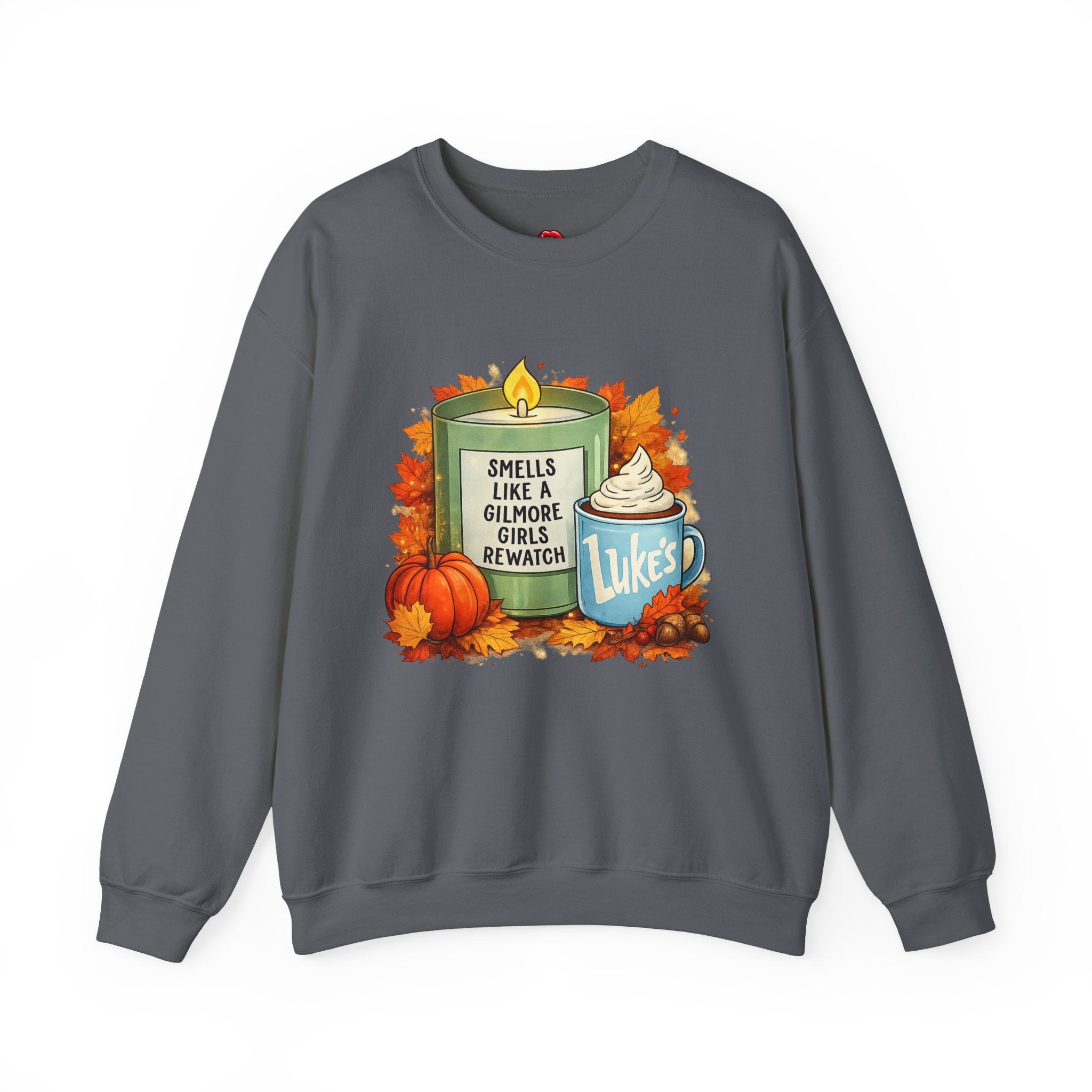 Smells Like  Fall Candle & Luke's Coffee Sweatshirt