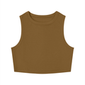 Women's Tight Crewneck Crop Tank Top