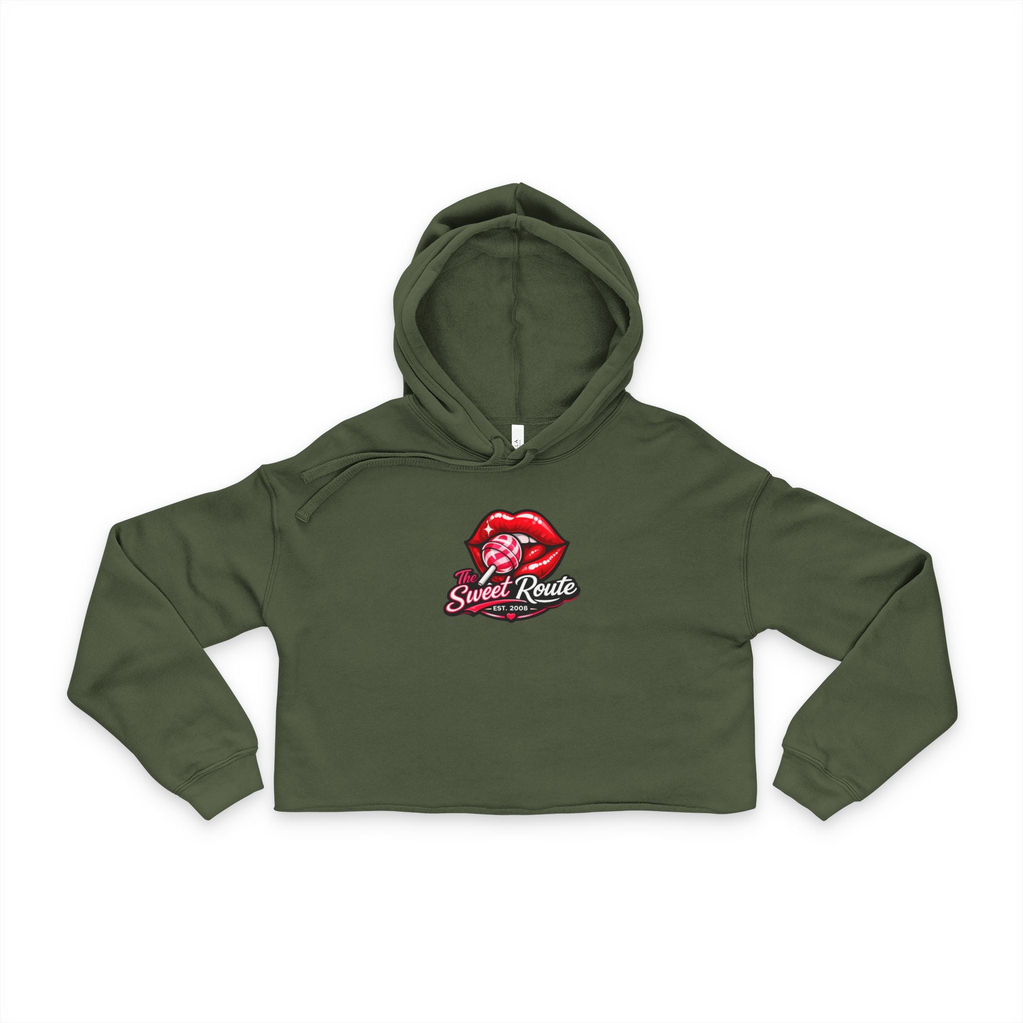 Sweet Route Cropped Hoodie