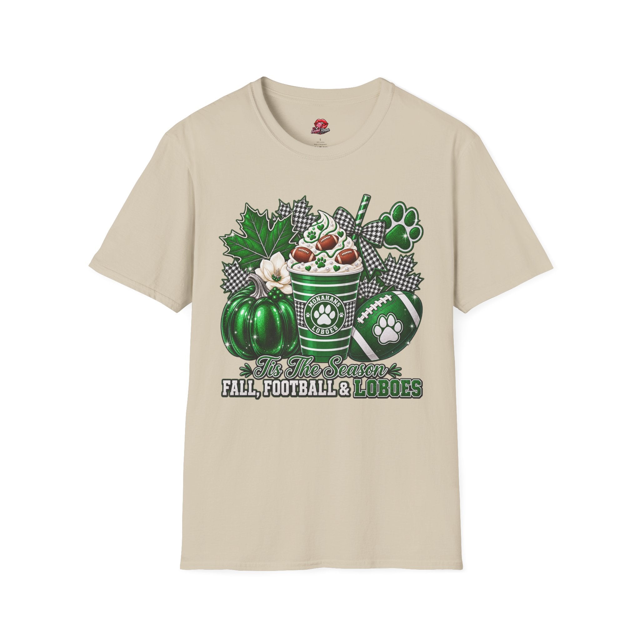 Lobo Football & Paw T-Shirt