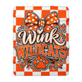 Wink Wildcats Sherpa Blanket