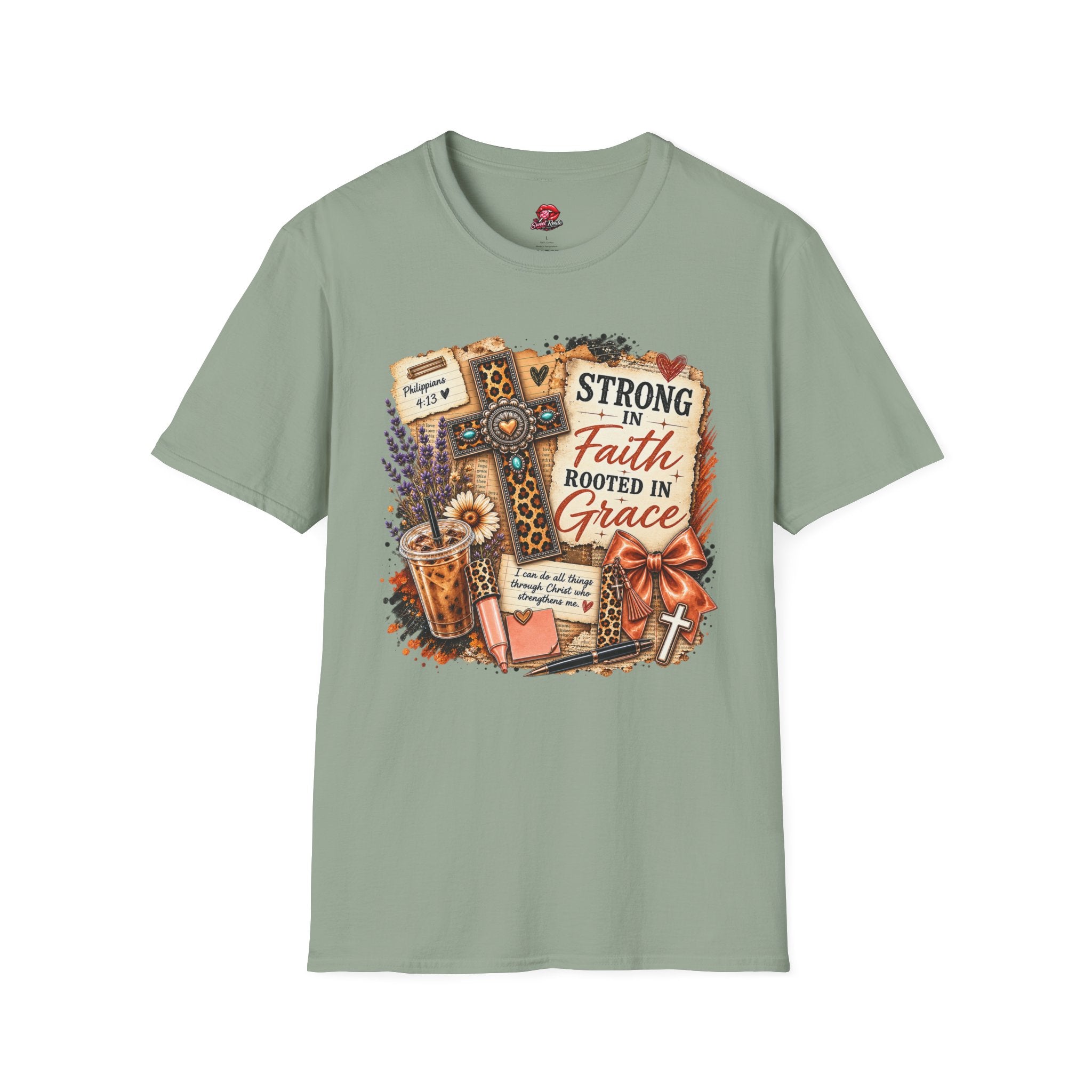 Strong in Faith, Rooted in Grace Tee
