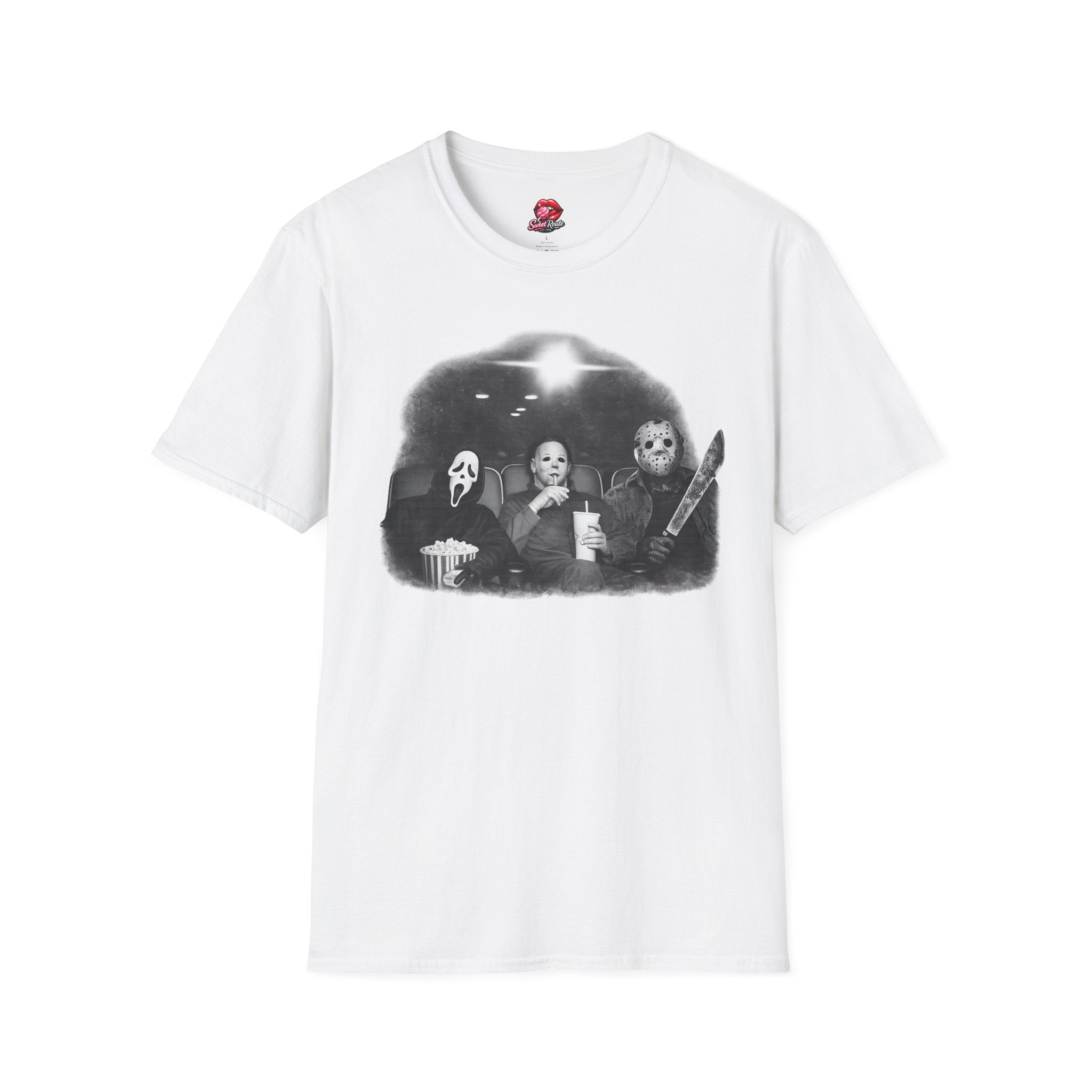 Horror Icons Movie Night T-Shirt