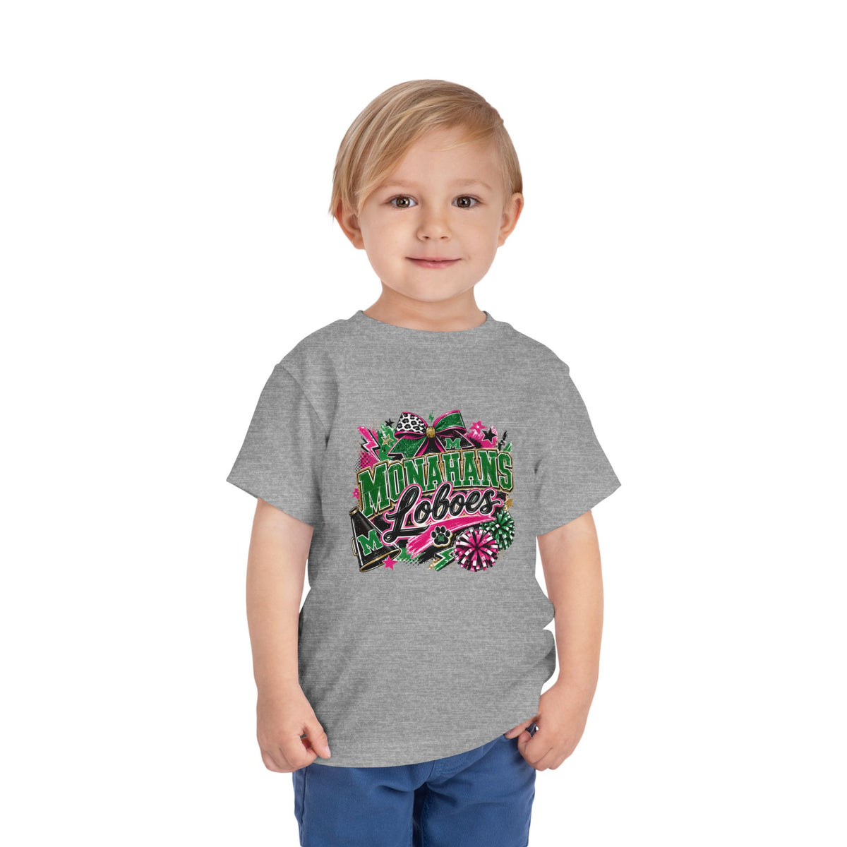 Monahans Loboes Toddler Cheer Tee
