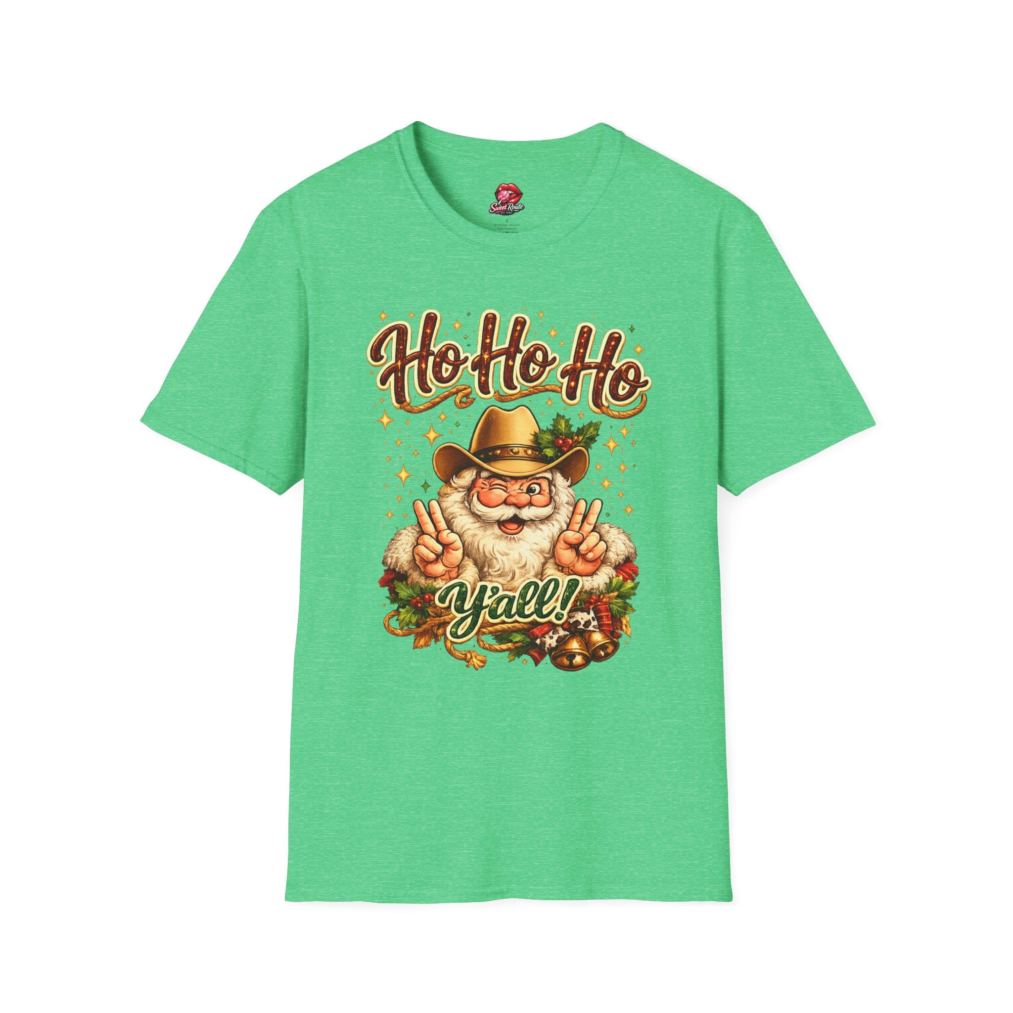 Ho Ho Ho Cowboy Santa T-Shirt