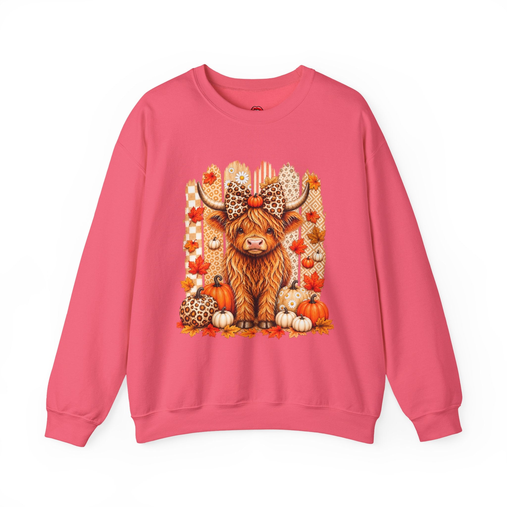 Autumn Highland Cow Sweatshirt