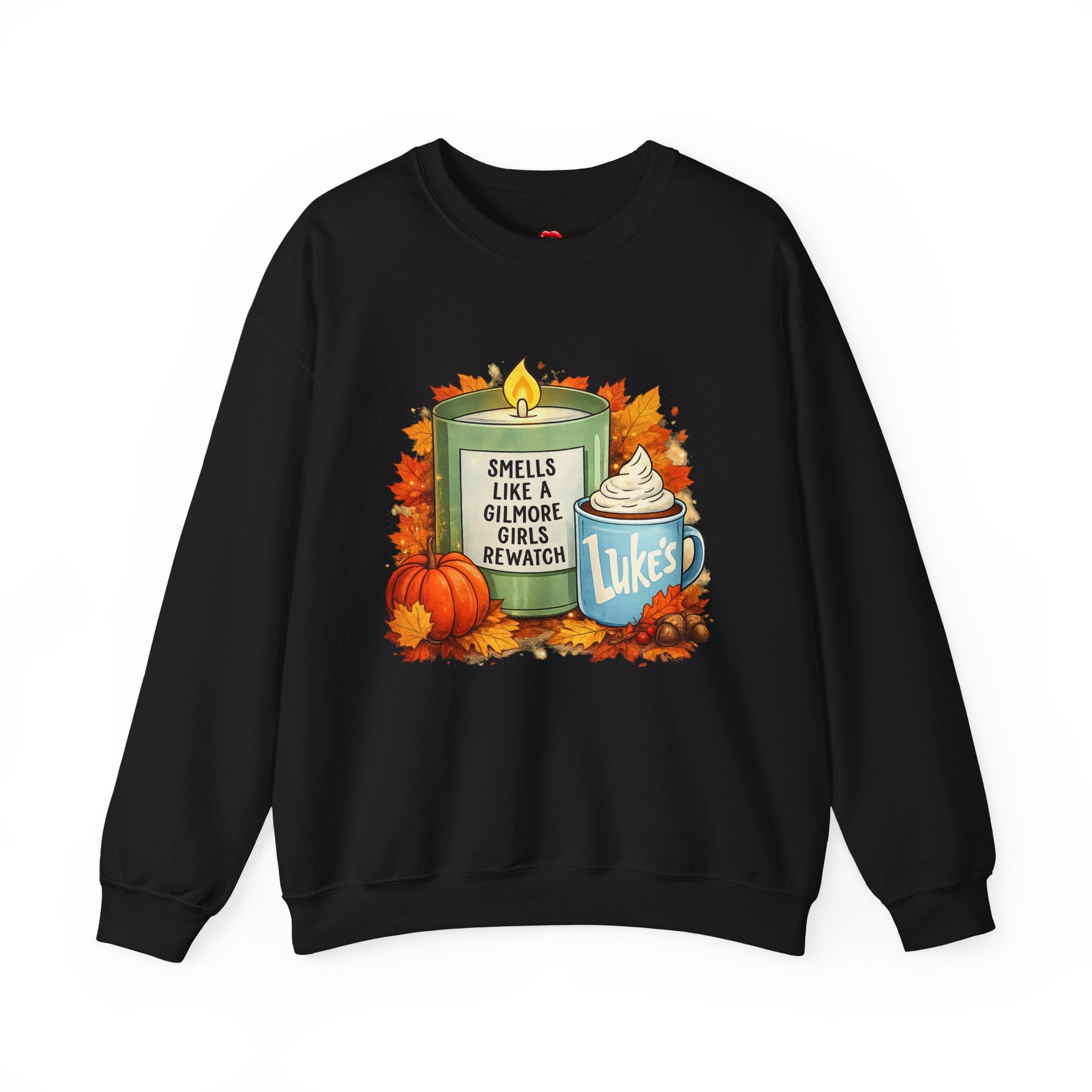 Smells Like  Fall Candle & Luke's Coffee Sweatshirt