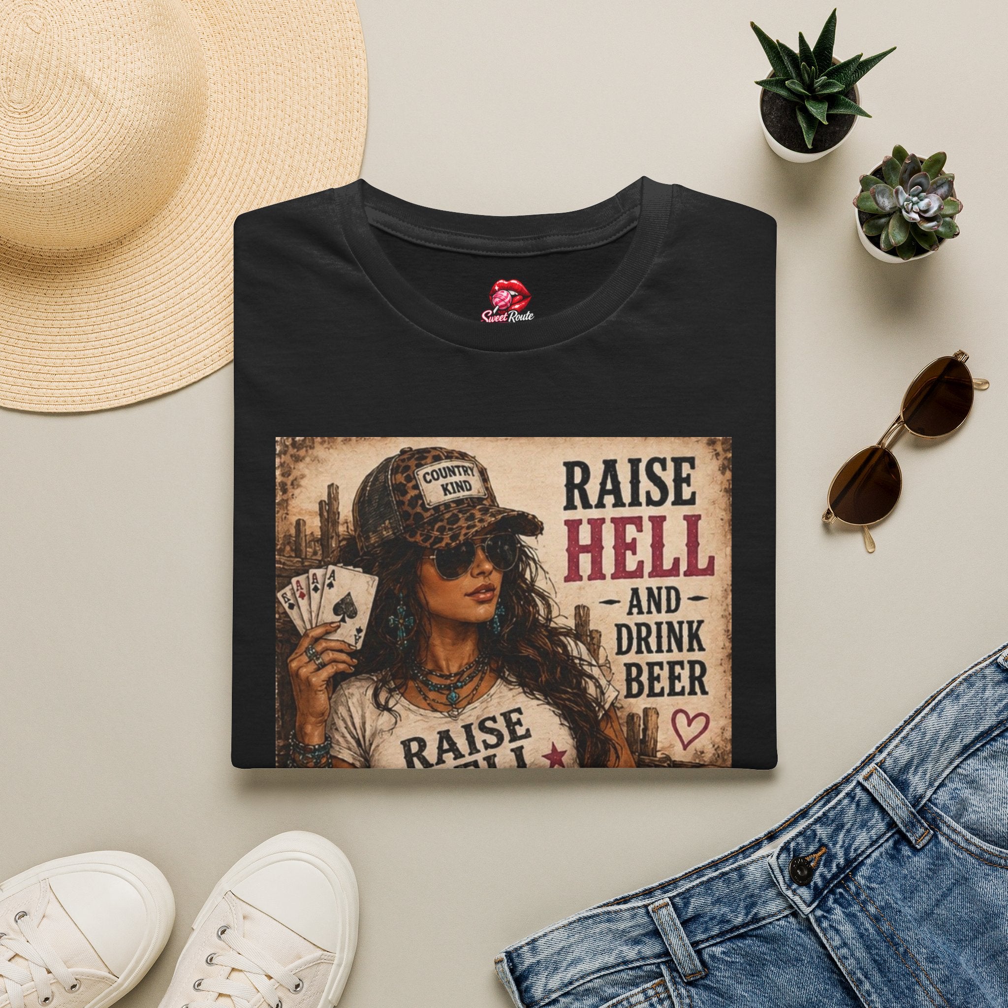 Raise Hell and Drink Beer T-Shirt