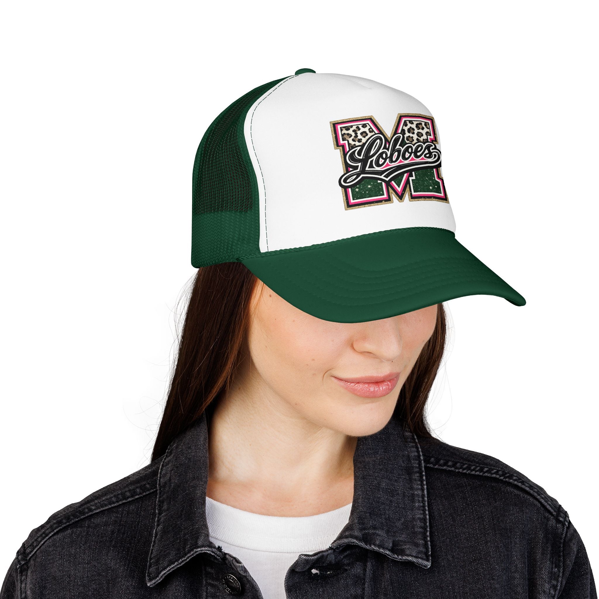 Loboes M Patch Trucker Hat