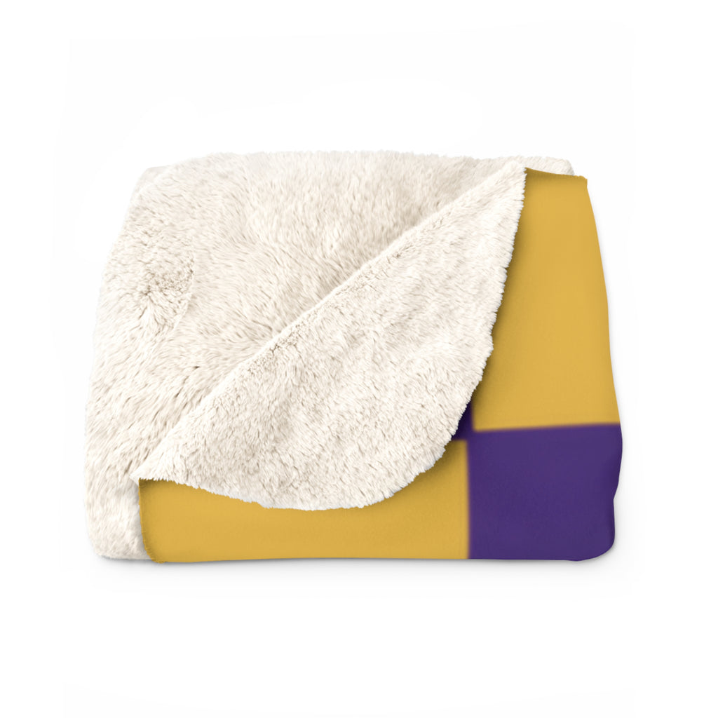Pecos Eagles Sherpa Fleece Blanket