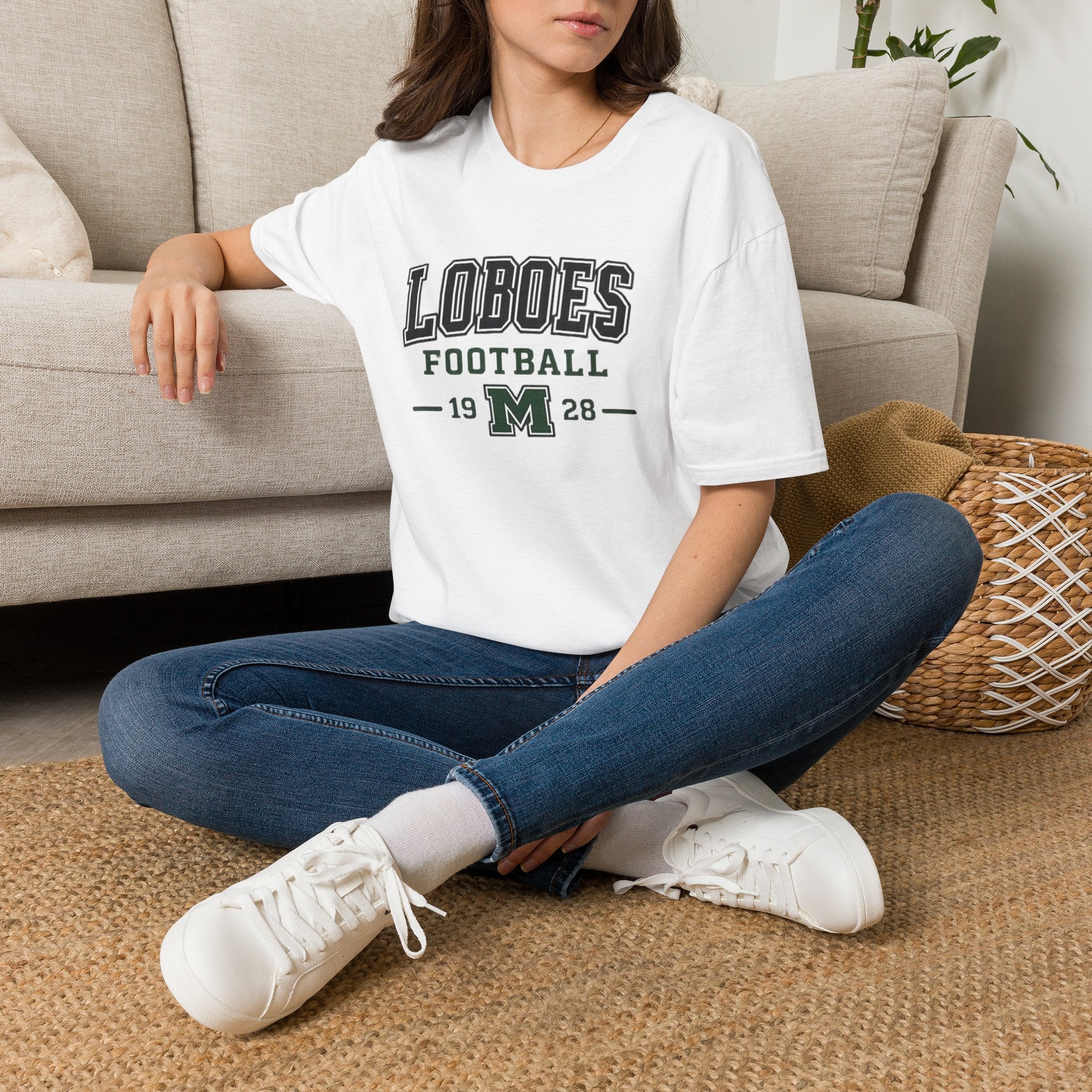 Loboes Football Tee — Vintage 1928 Collegiate