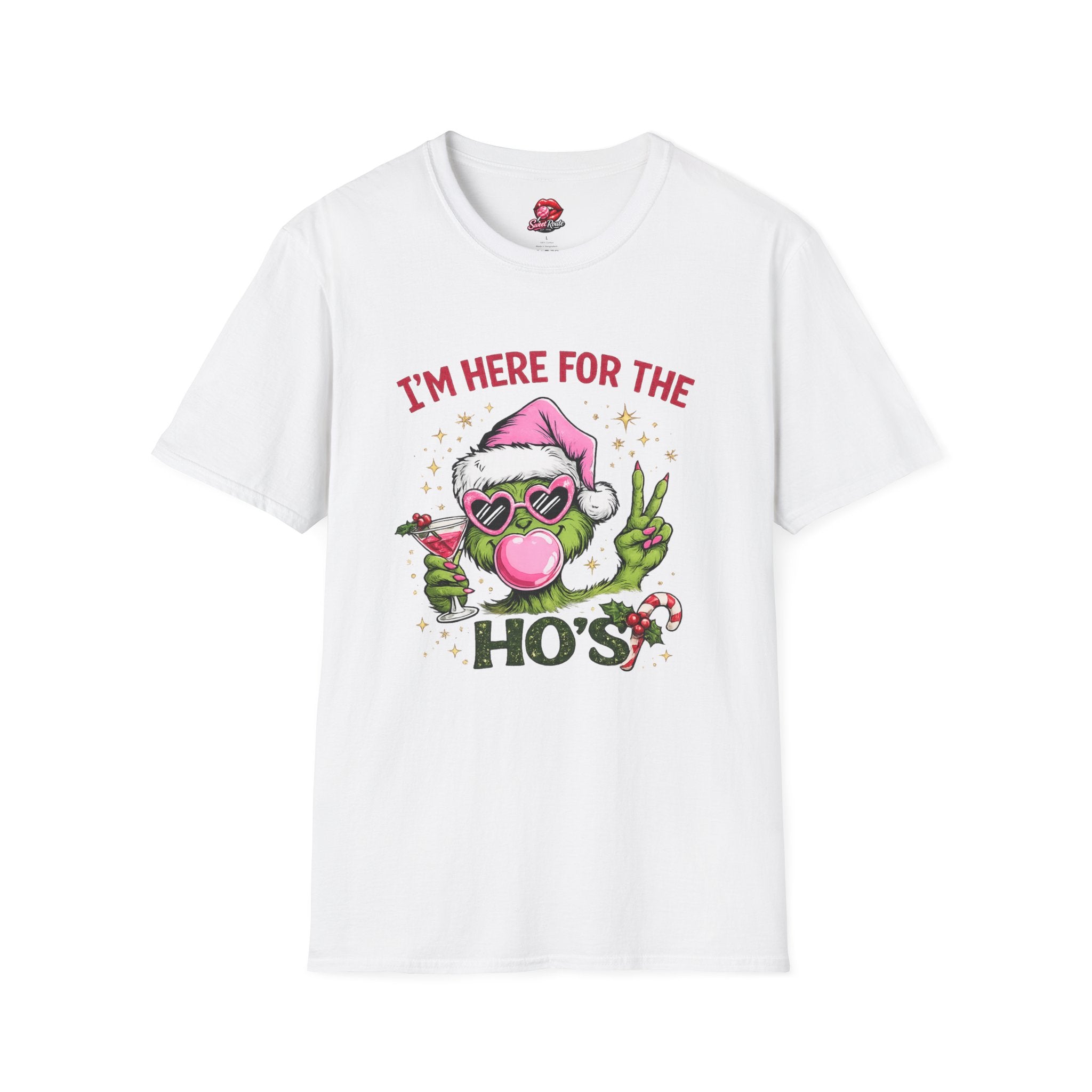 I’m Here for the Ho’s Funny Holiday Tee