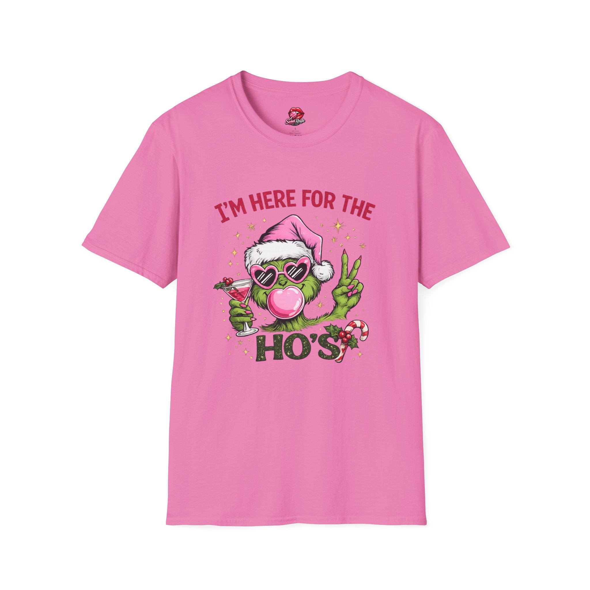 I’m Here for the Ho’s Funny Holiday Tee