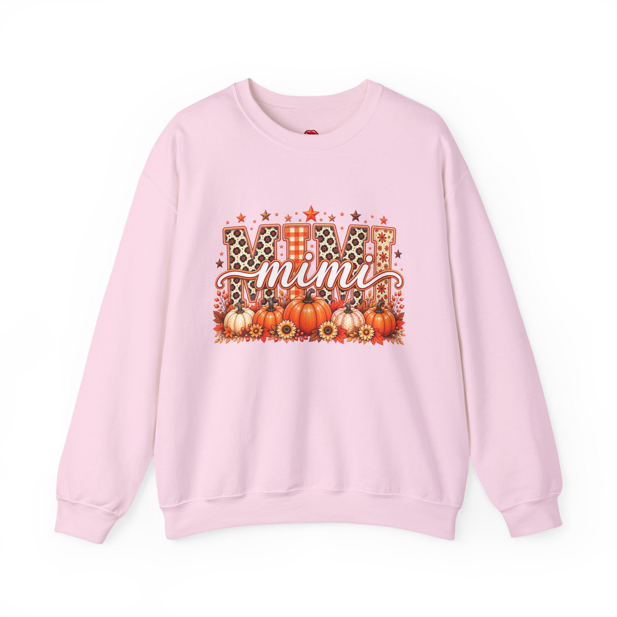 Mimi Fall Pumpkin Crewneck Sweatshirt