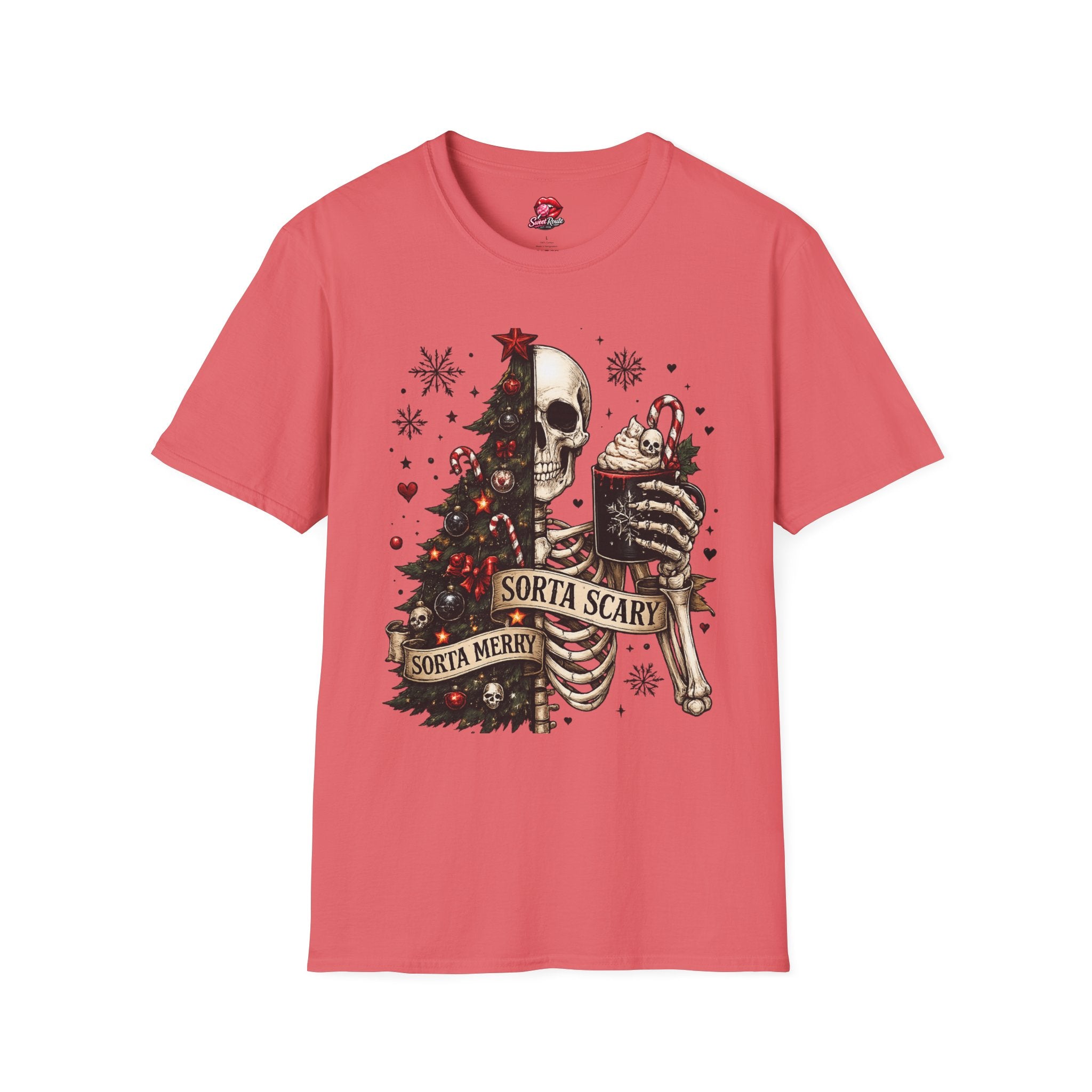 Skull Christmas Tree T-Shirt