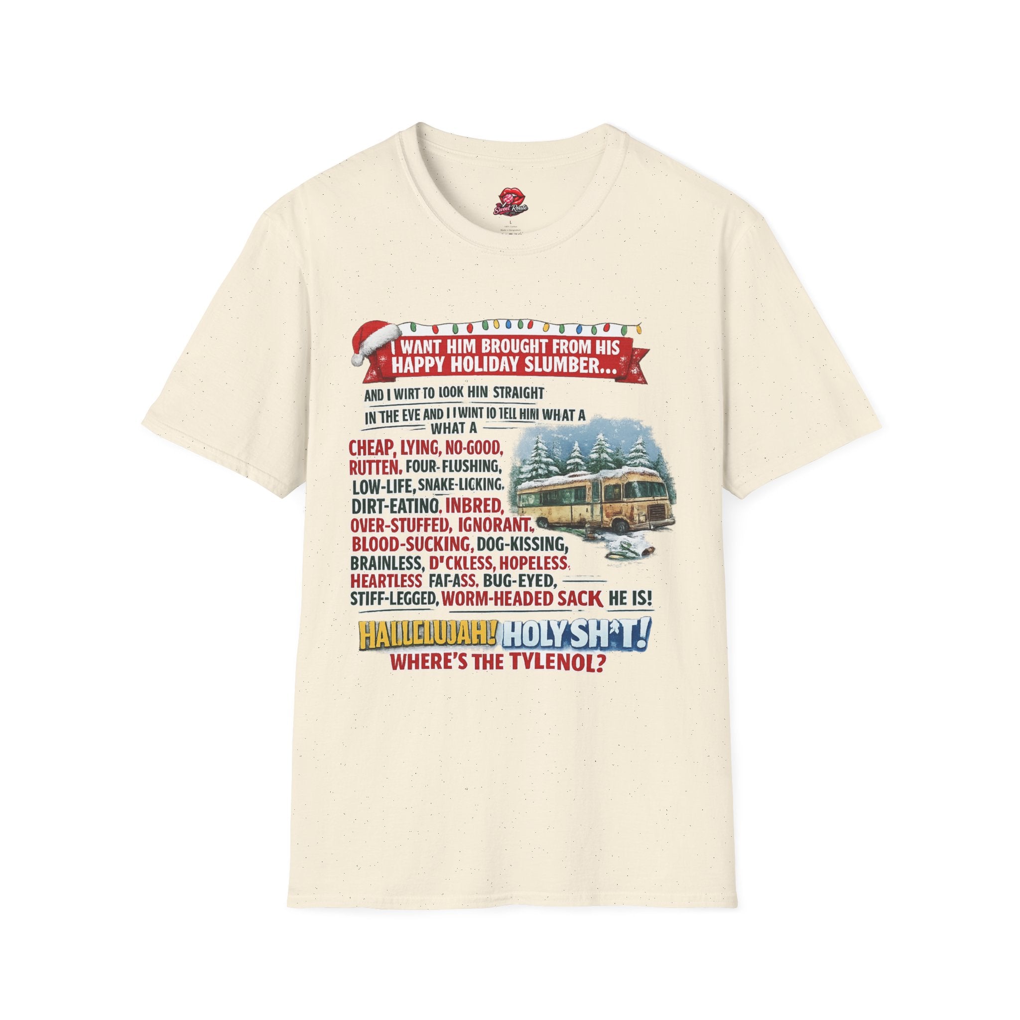 Christmas Vacation 'Happy Holiday Slumber' Graphic T-Shirt