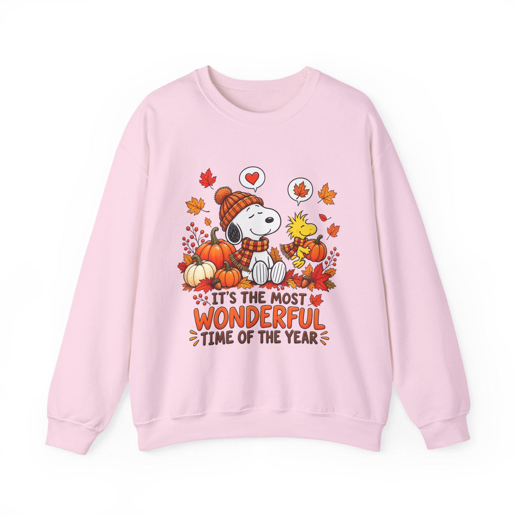 It's the Most Wonderful Time of the Year Snoopy Autumn Crewneck