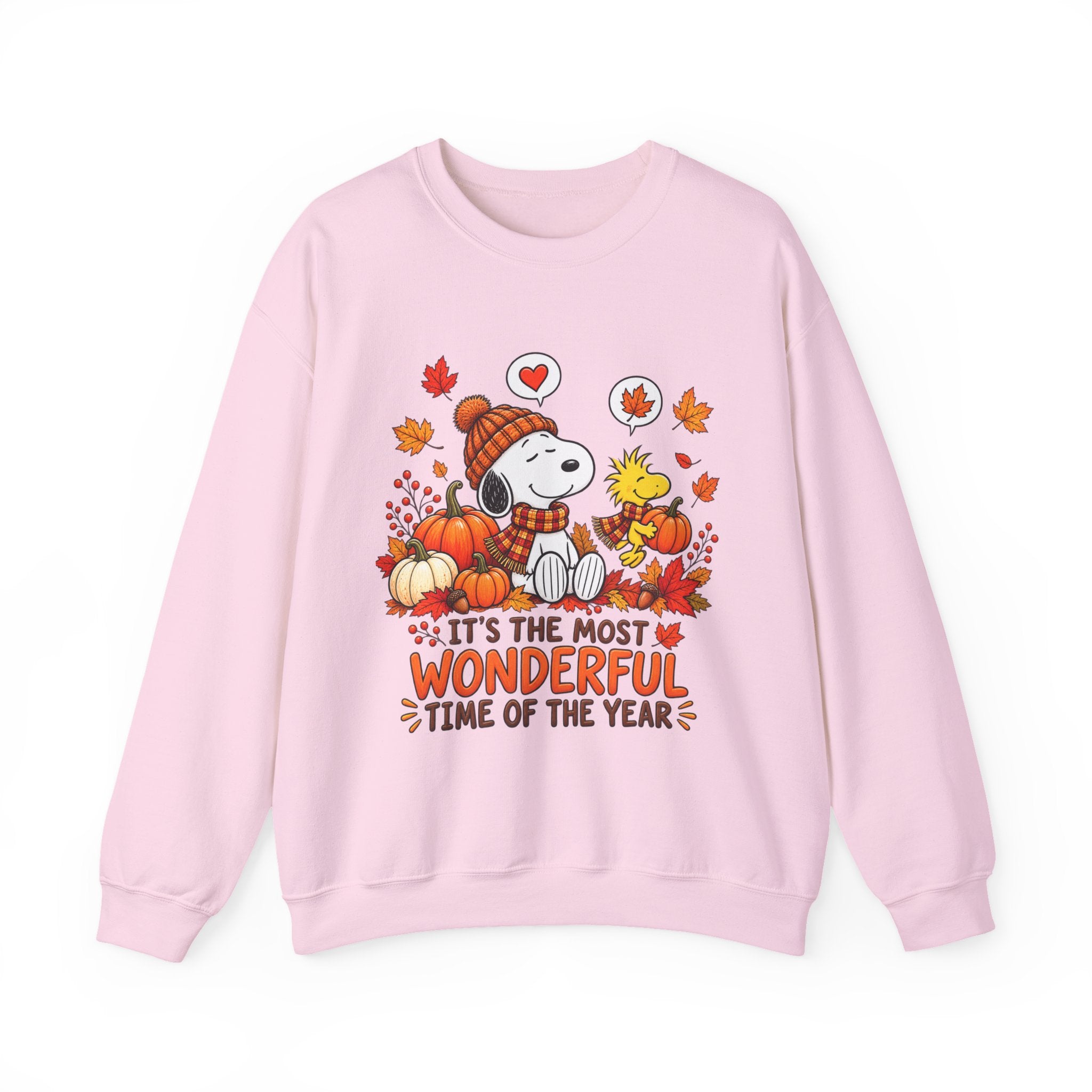 It's the Most Wonderful Time of the Year Snoopy Autumn Crewneck