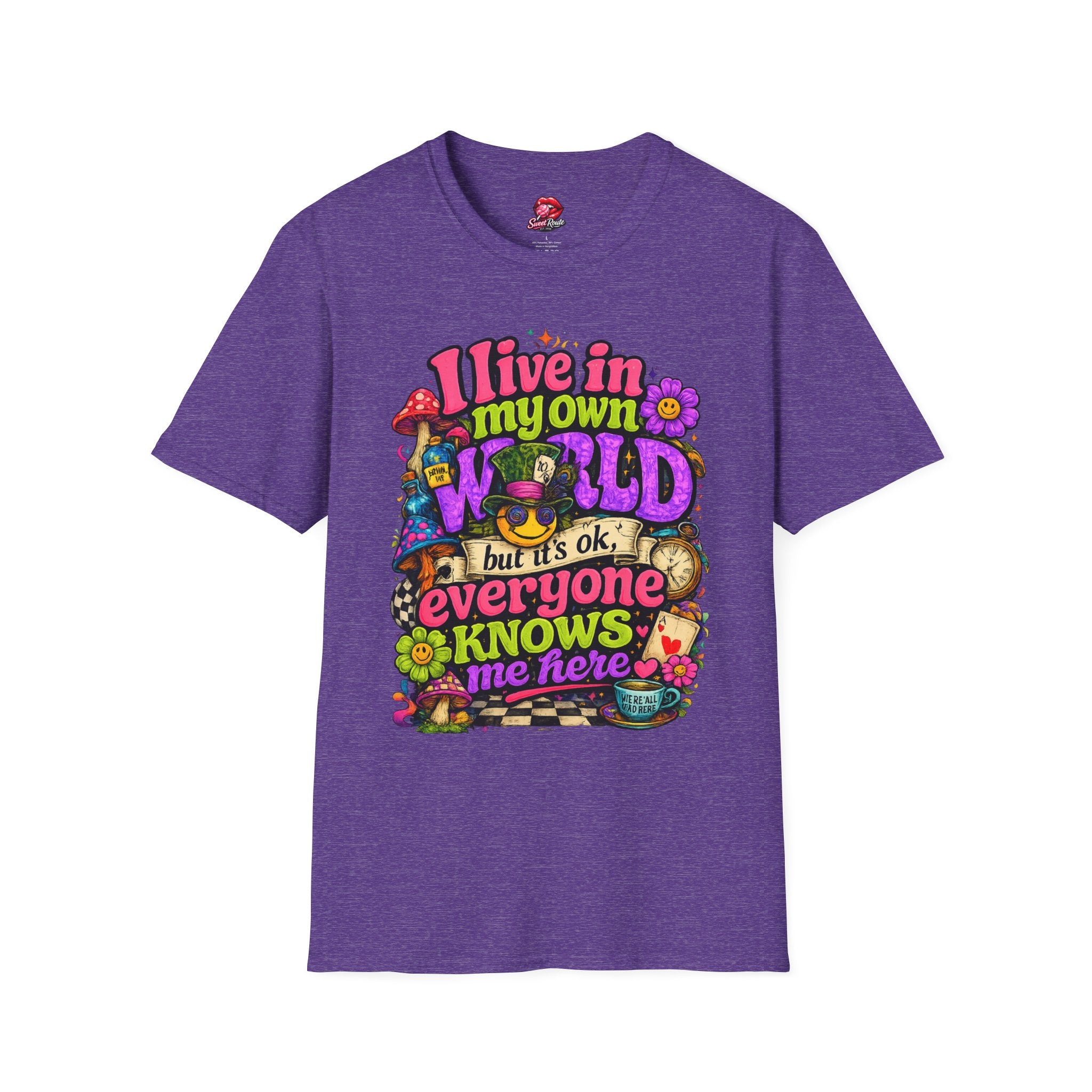 I Live In My Own World T-Shirt