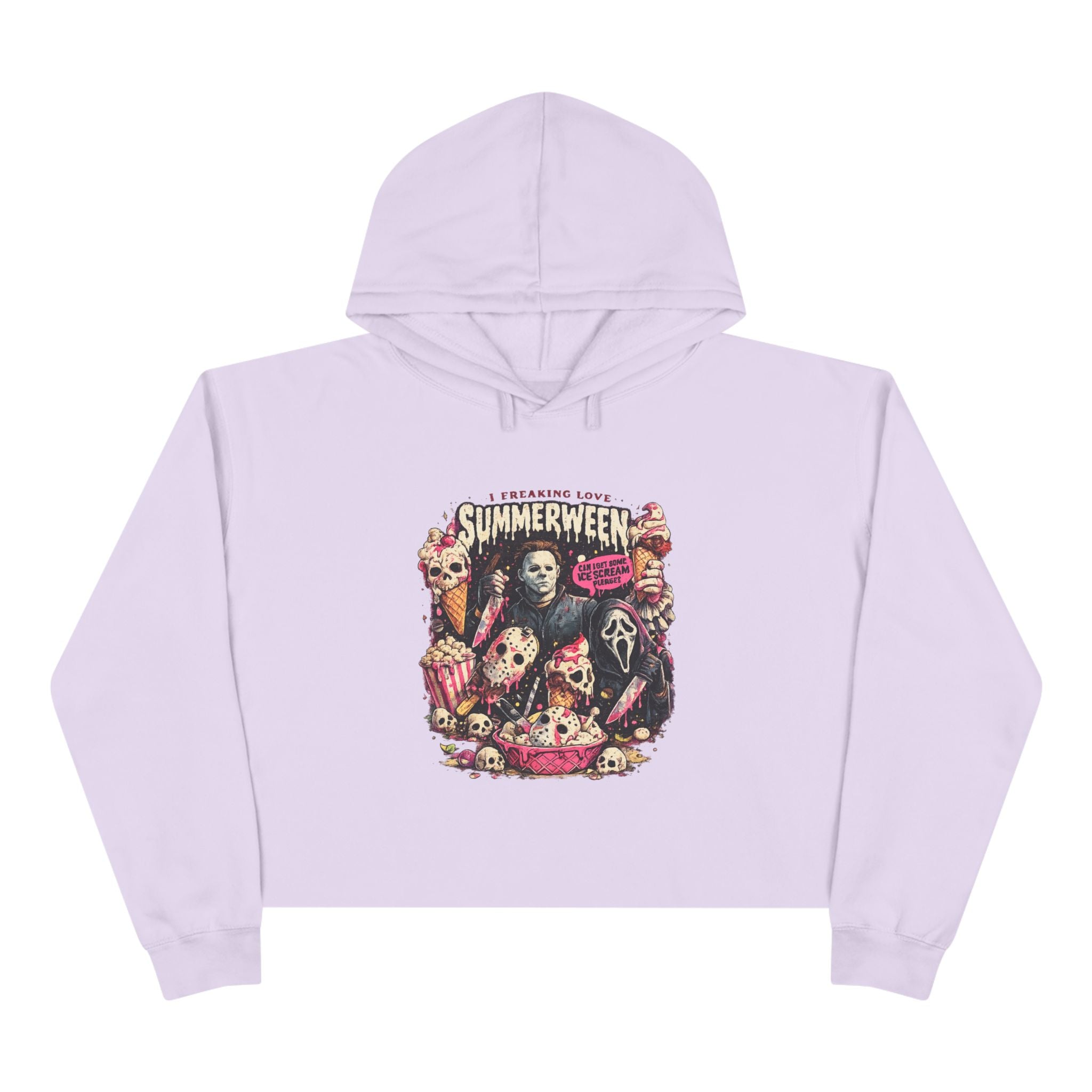 Summerween Croptop Hoodie