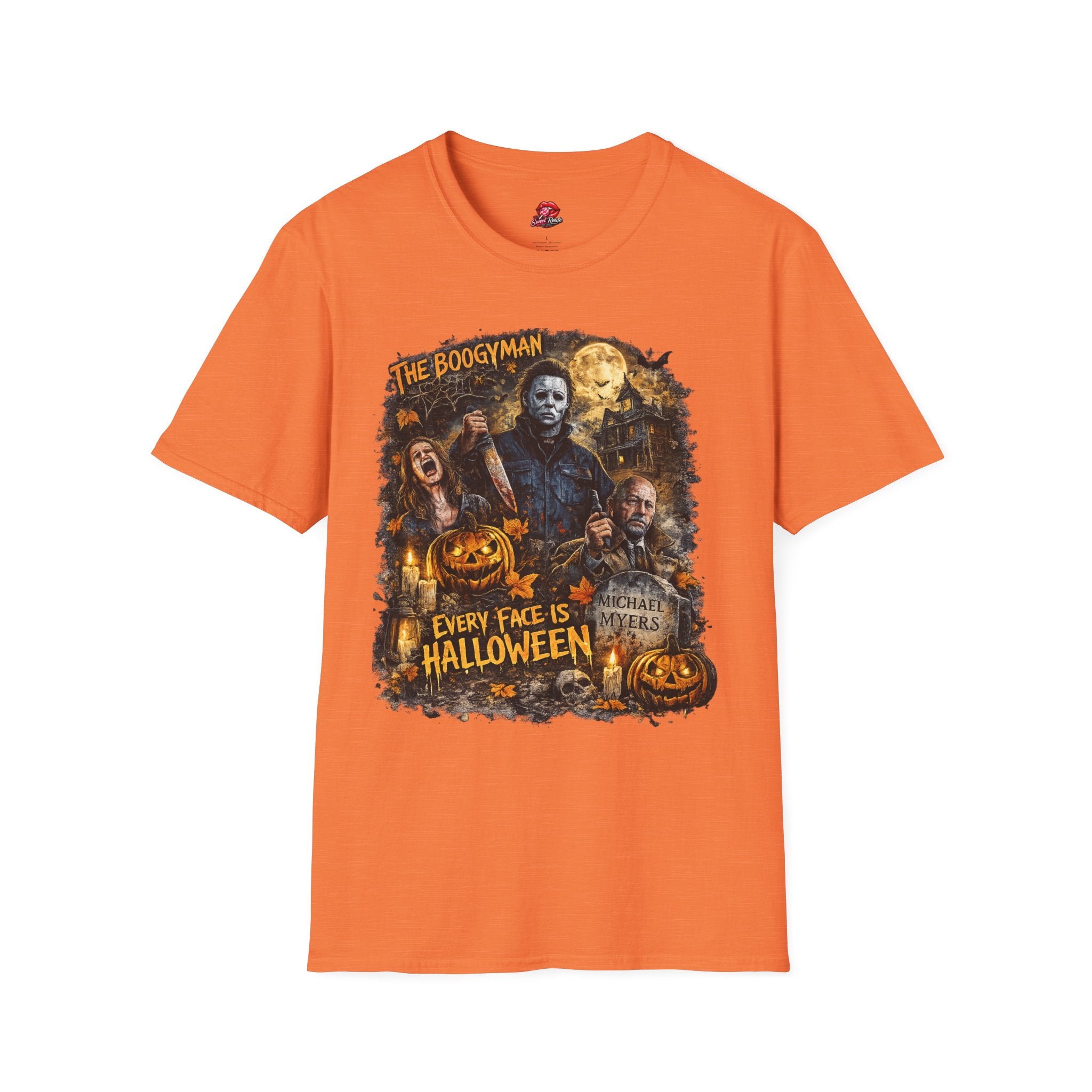 The Boogyman Halloween T-Shirt | Vintage Slasher Horror Graphic Tee | Retro Spooky Season Unisex Shirt